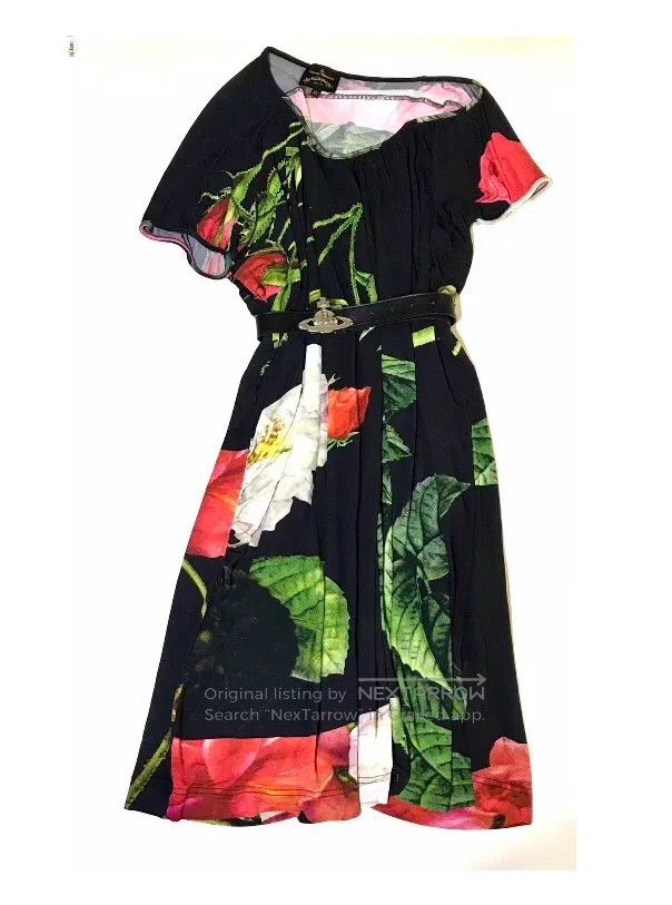 Vivienne Westwood Vivienne Westwood Beautiful irregular print dress Size XS / US 0-2 / IT 36-38 - 1 Thumbnail
