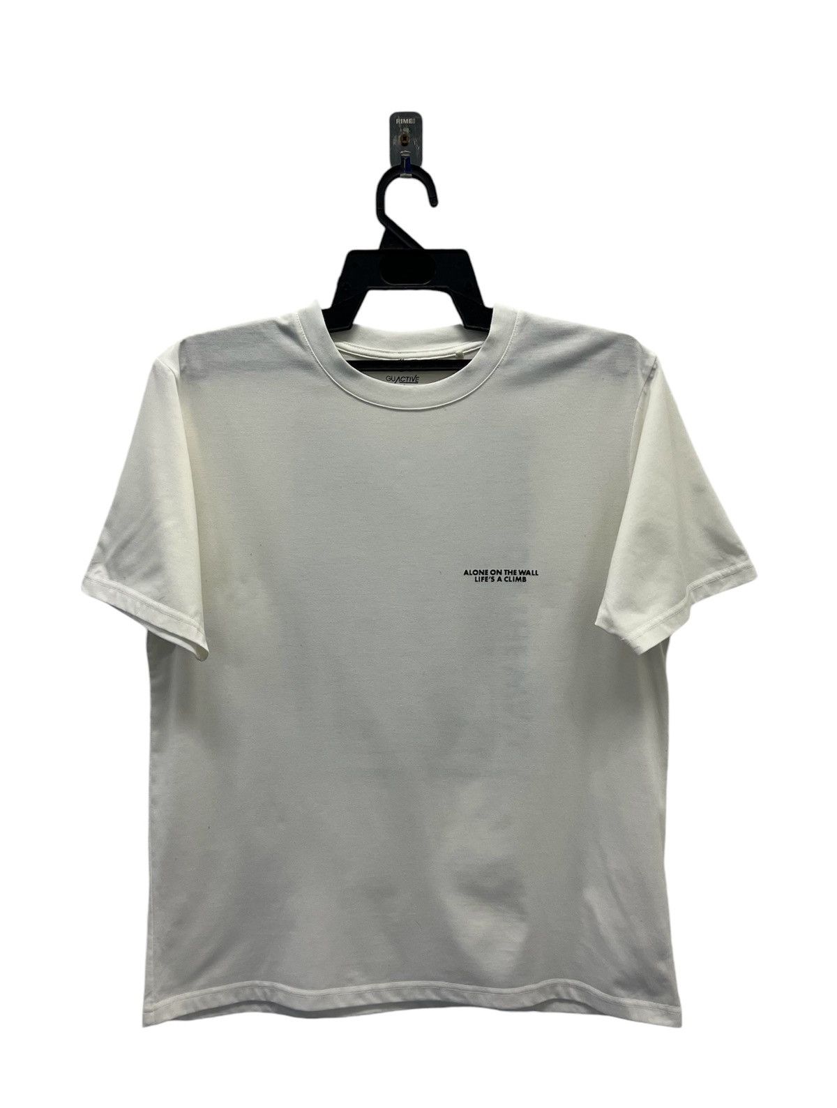 GU × Japanese Brand × Vintage VINTAGE GU ACTIVE ALONE ON THE WALL LIFE’S CLIMB SHIRT Size US M / EU 48-50 / 2 - 2 Thumbnail