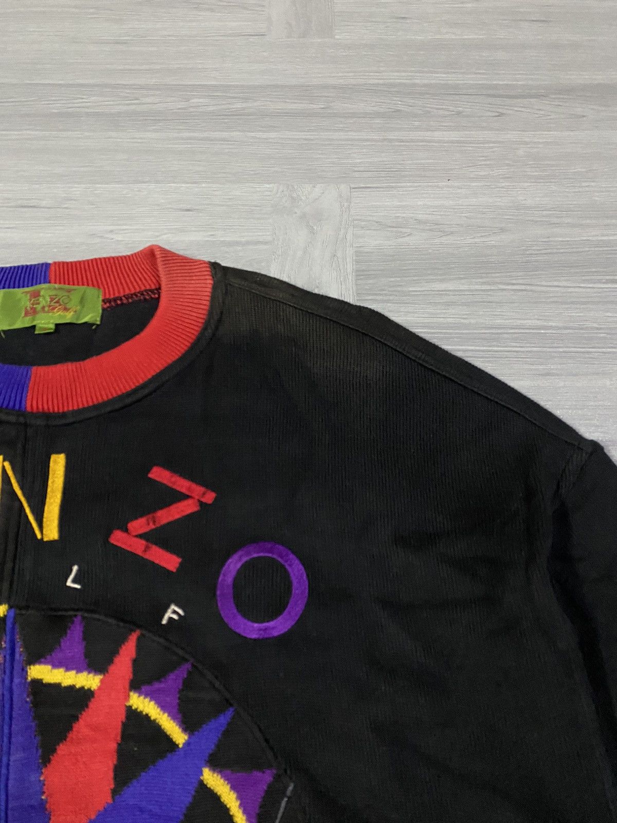 Kenzo Vintage Kenzo Golf Sweatshirt Embroidery Kenzo Golf Big Logo Size US L / EU 52-54 / 3 - 6 Thumbnail
