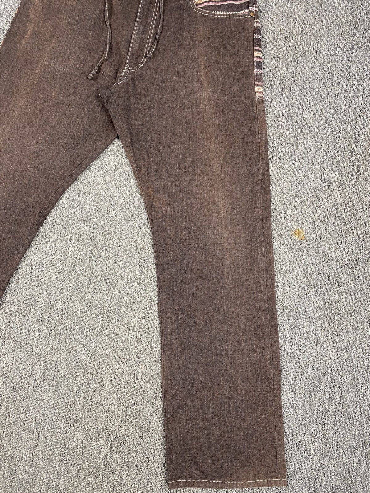 Japanese Brand Concave Attempt Native Flare Pant Size US 32 / EU 48 - 3 Thumbnail