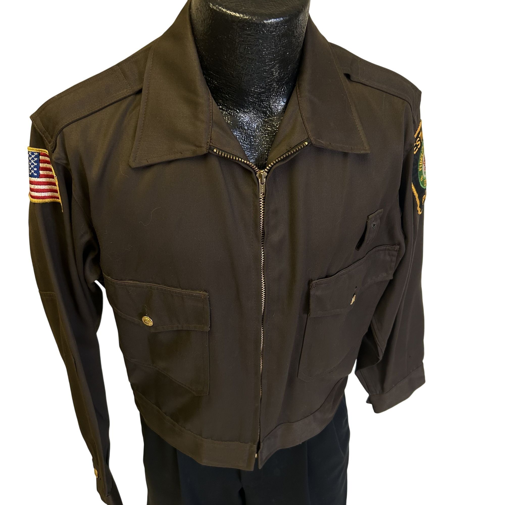 Other Vtg Feldman Bros Mr 2 Ply Westmont Police Patch Uniform Size US XL / EU 56 / 4 - 3 Thumbnail