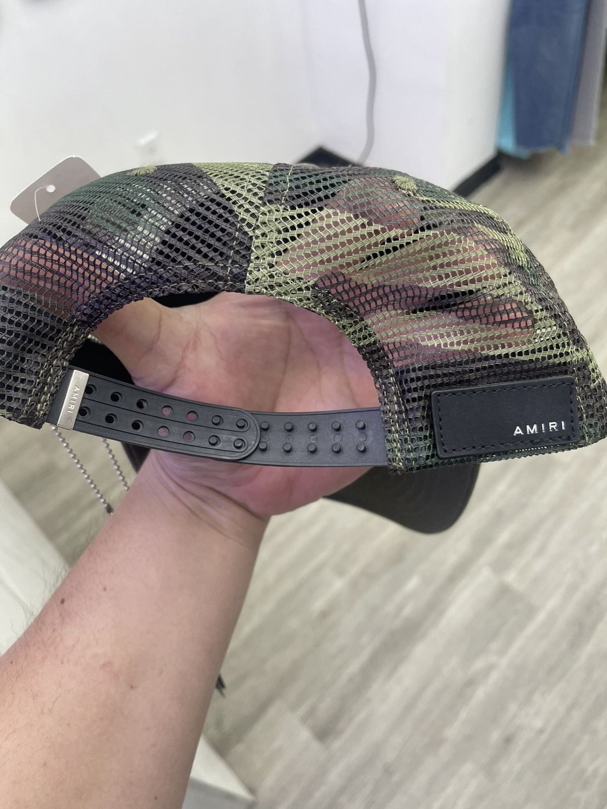 Amiri Amiri core logo hat camo/orange Size ONE SIZE - 2 Thumbnail