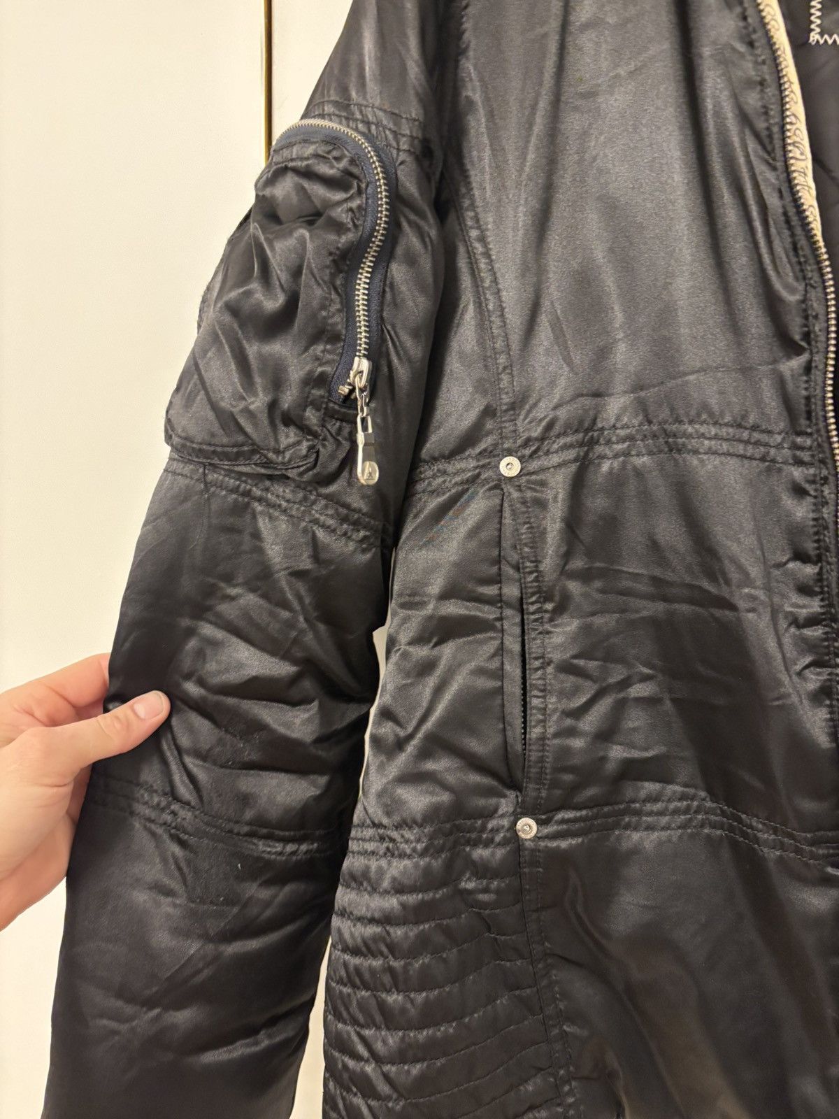 Other Black Puffer Jacket with "Split-Hood" Size US XL / EU 56 / 4 - 13 Thumbnail