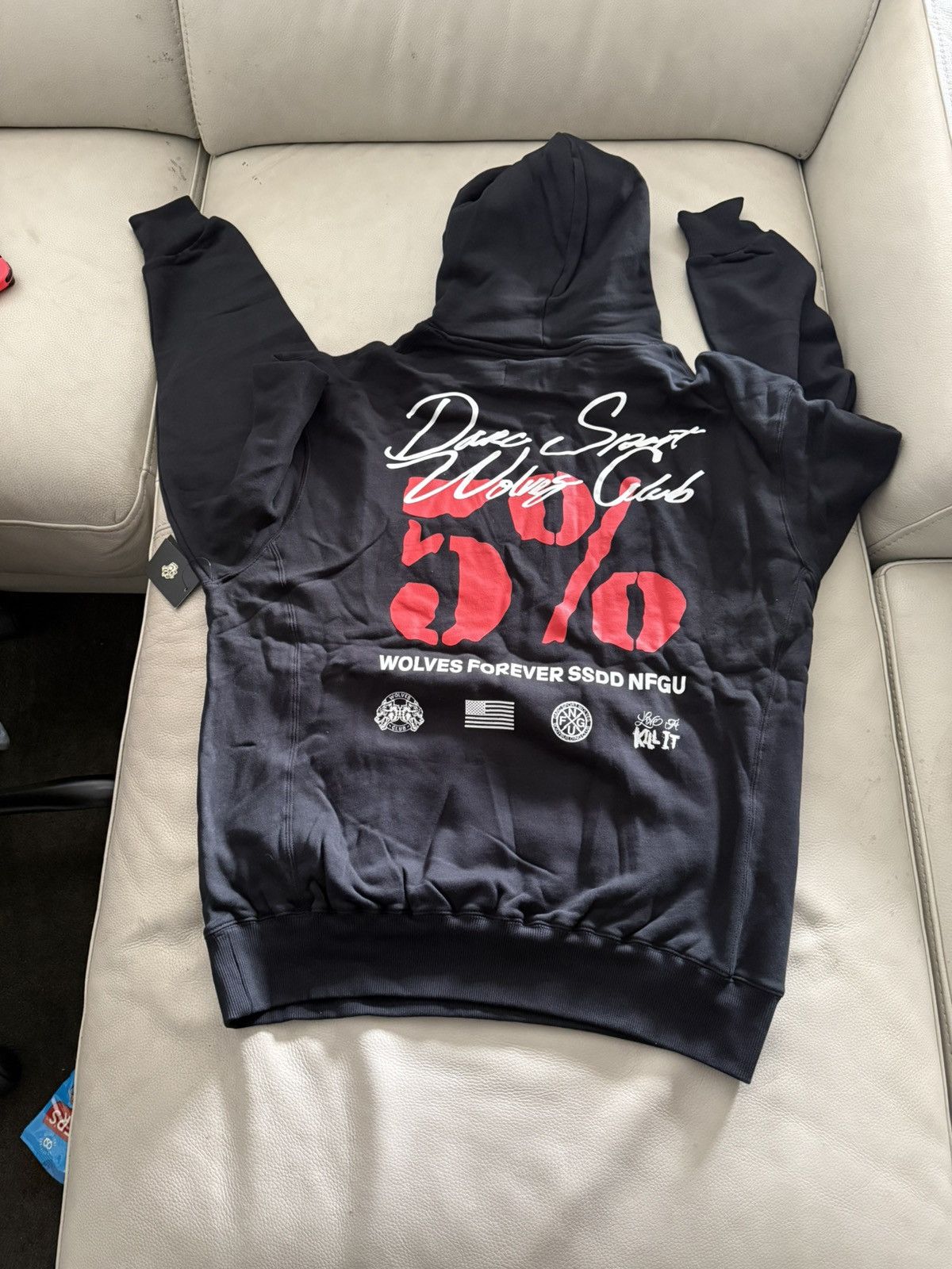 Other Rare 5%Nutrition Wolves Club Hoodie–Limited Edition Size US XL / EU 56 / 4 - 2 Thumbnail