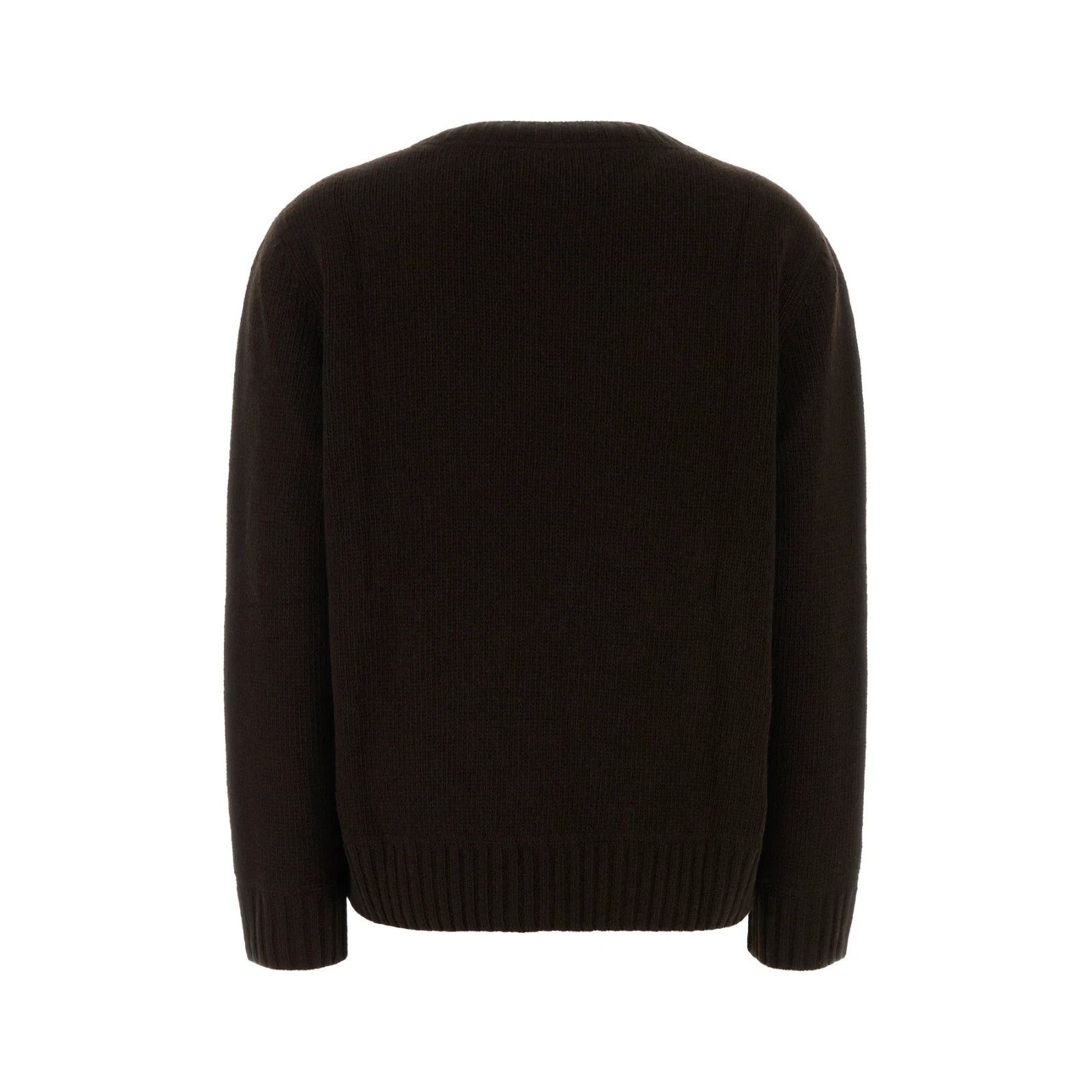 Prada PRADA Dark Brown Wool Blend Sweater New & Authentic (Women's Size XL / US 12-14 / IT 48-50 - 2 Thumbnail