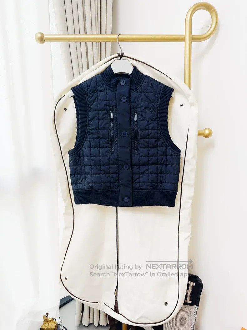 Hermes Hermes 25 Fall/Winter Black Tartan Vest Jacket Size XS / US 0-2 / IT 36-38 - 1 Thumbnail