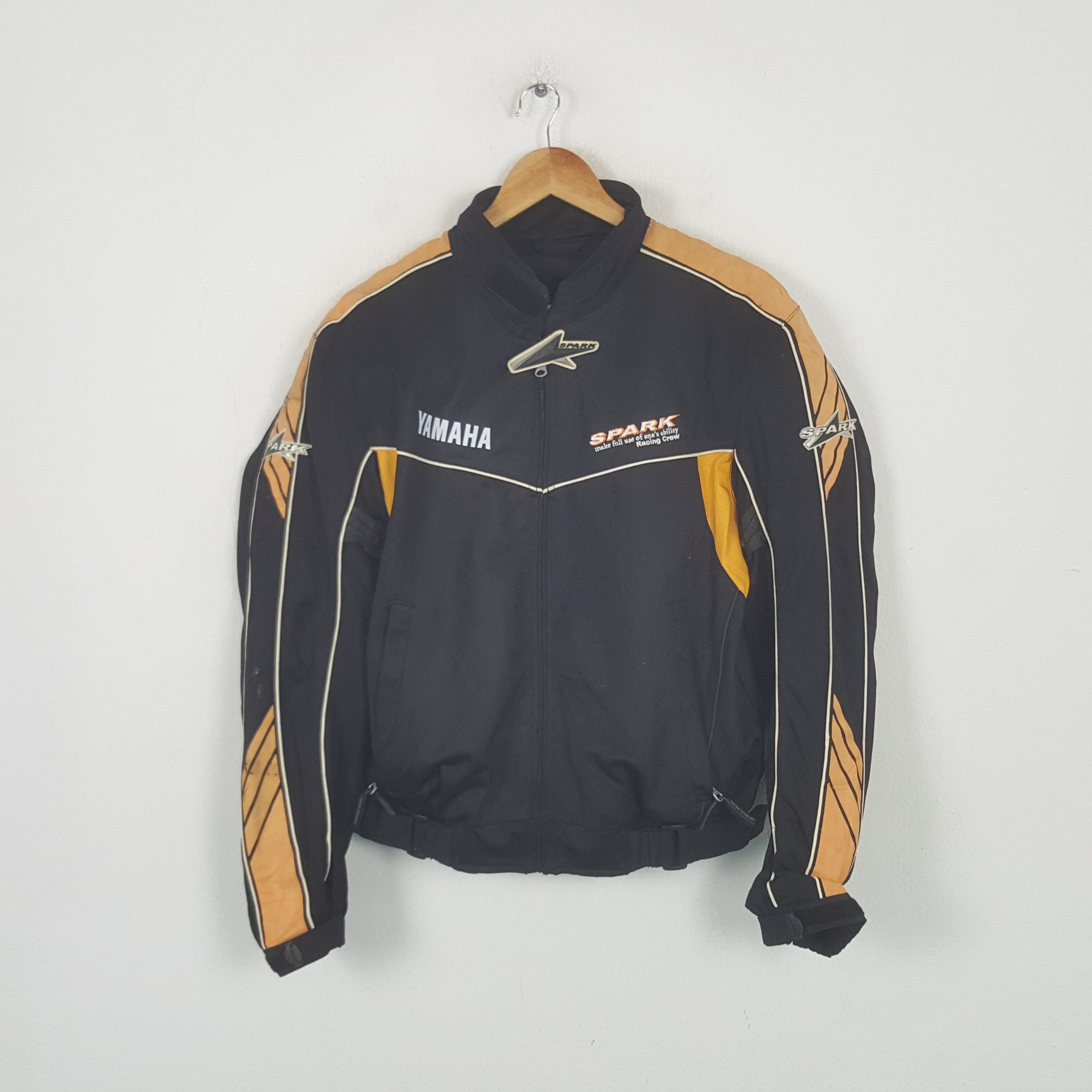 Japanese Brand Vintage Spark Racing Supermoto Yamaha Bikers Jacket 33 Size US M / EU 48-50 / 2 - 3 Thumbnail