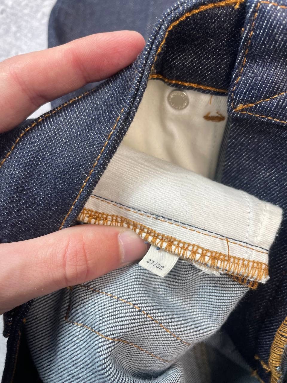 Acne Studios Vintage Acne Studios Raw Denim Indigo Dark Jeans Y2K Size 27" / US 4 / IT 40 - 8 Thumbnail