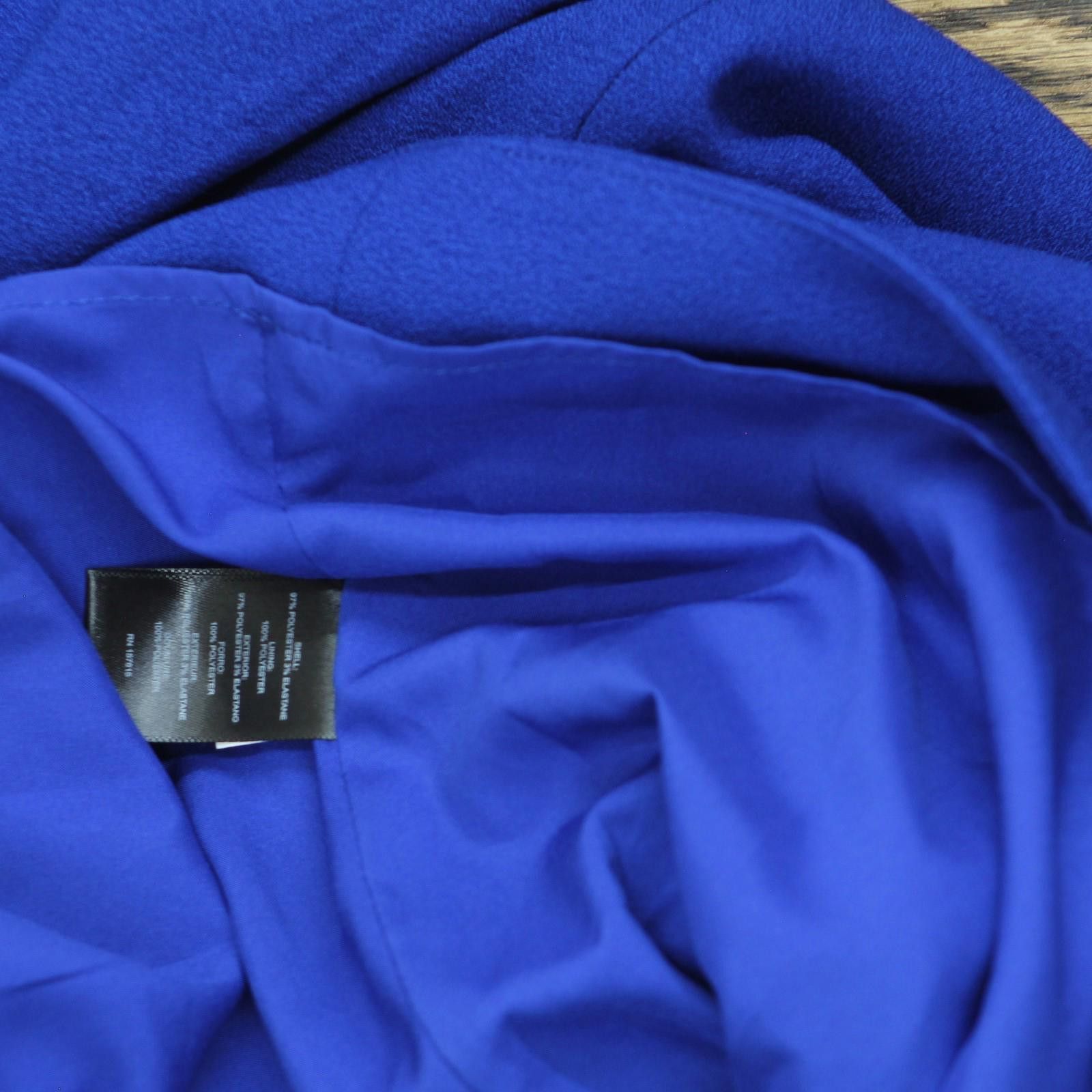 Other Nwt Tahari Asl Trim Shift Dress Dam625-t4 Cobalt Blue 14 Size XL / US 12-14 / IT 48-50 - 5 Thumbnail