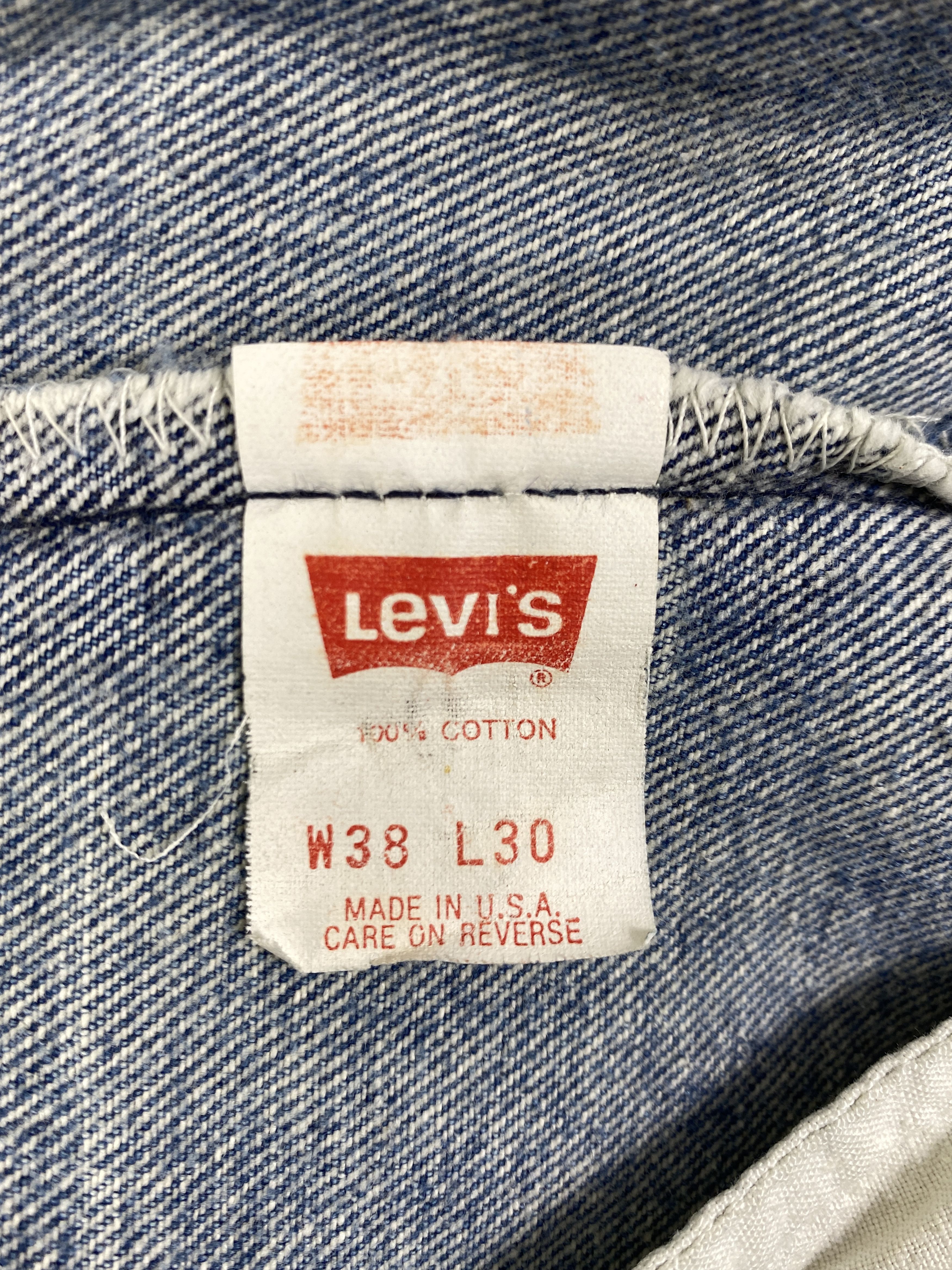 Japanese Brand Faded Blue Vintage Levis 501 Jeans 36x29 - JN3193 Size US 26 / EU 42 - 9 Thumbnail