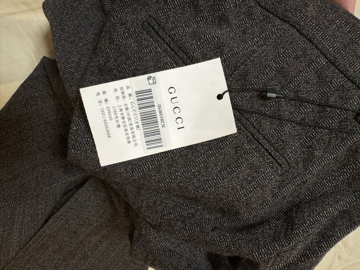 Gucci Rare Gucci Grey striped flared pants Sz48 Size US 32 / EU 48 - 11 Thumbnail