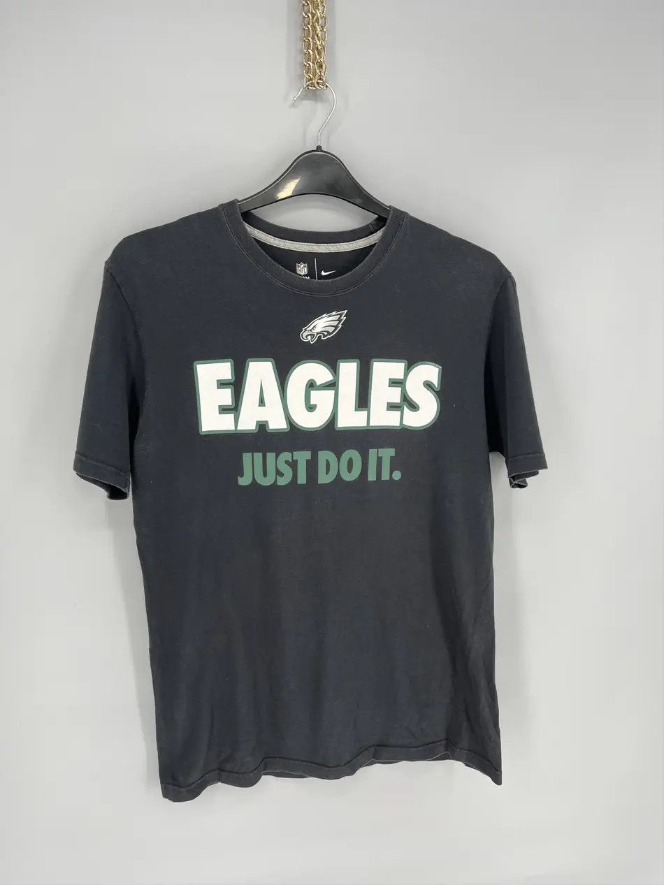American Eagle Outfitters Vintage Y2K Mens Nike NFL Jersey Eagles "Just do it" Size US M / EU 48-50 / 2 - 2 Thumbnail