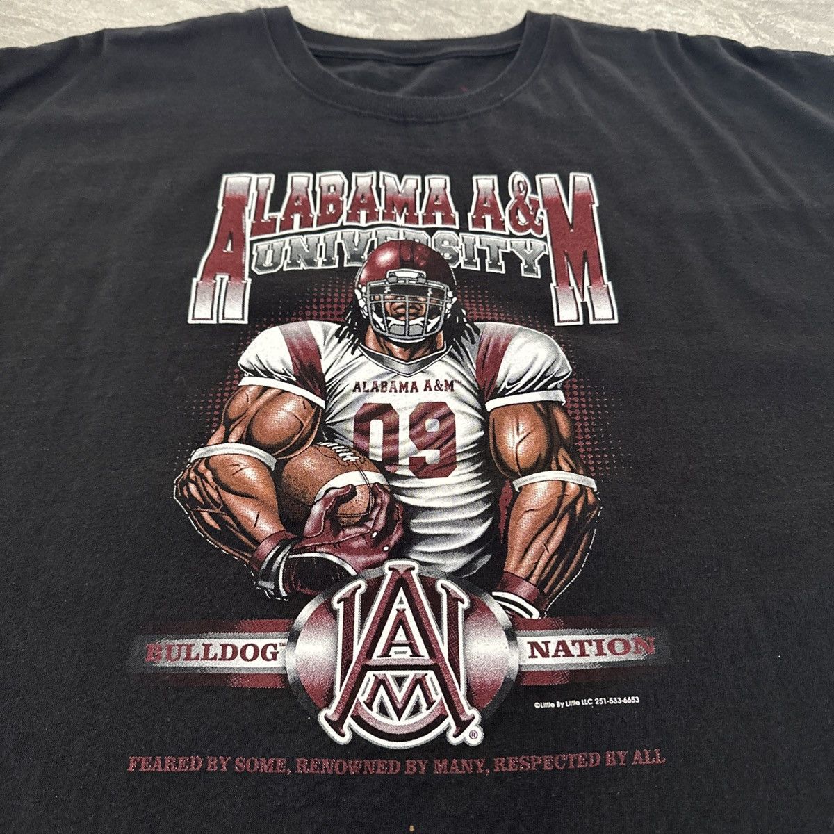 NCAA Alabama A&M University Football Bulldog Nation Shirt Hip Hop Size US XXL / EU 58 / 5 - 2 Thumbnail
