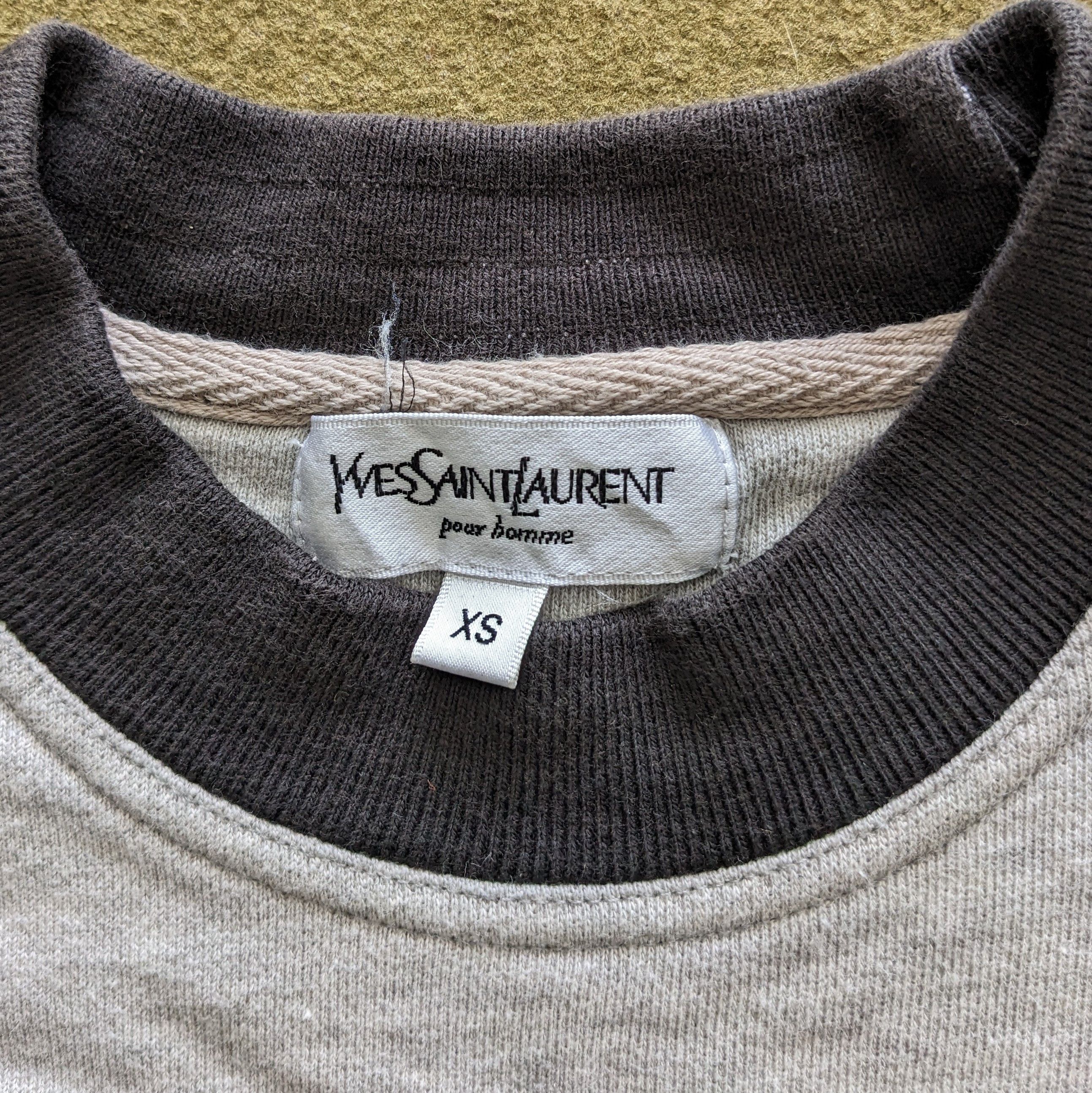 Yves Saint Laurent Vintage Yves Saint Laurent Luxury Brand Sweatshirt Size US S / EU 44-46 / 1 - 6 Thumbnail