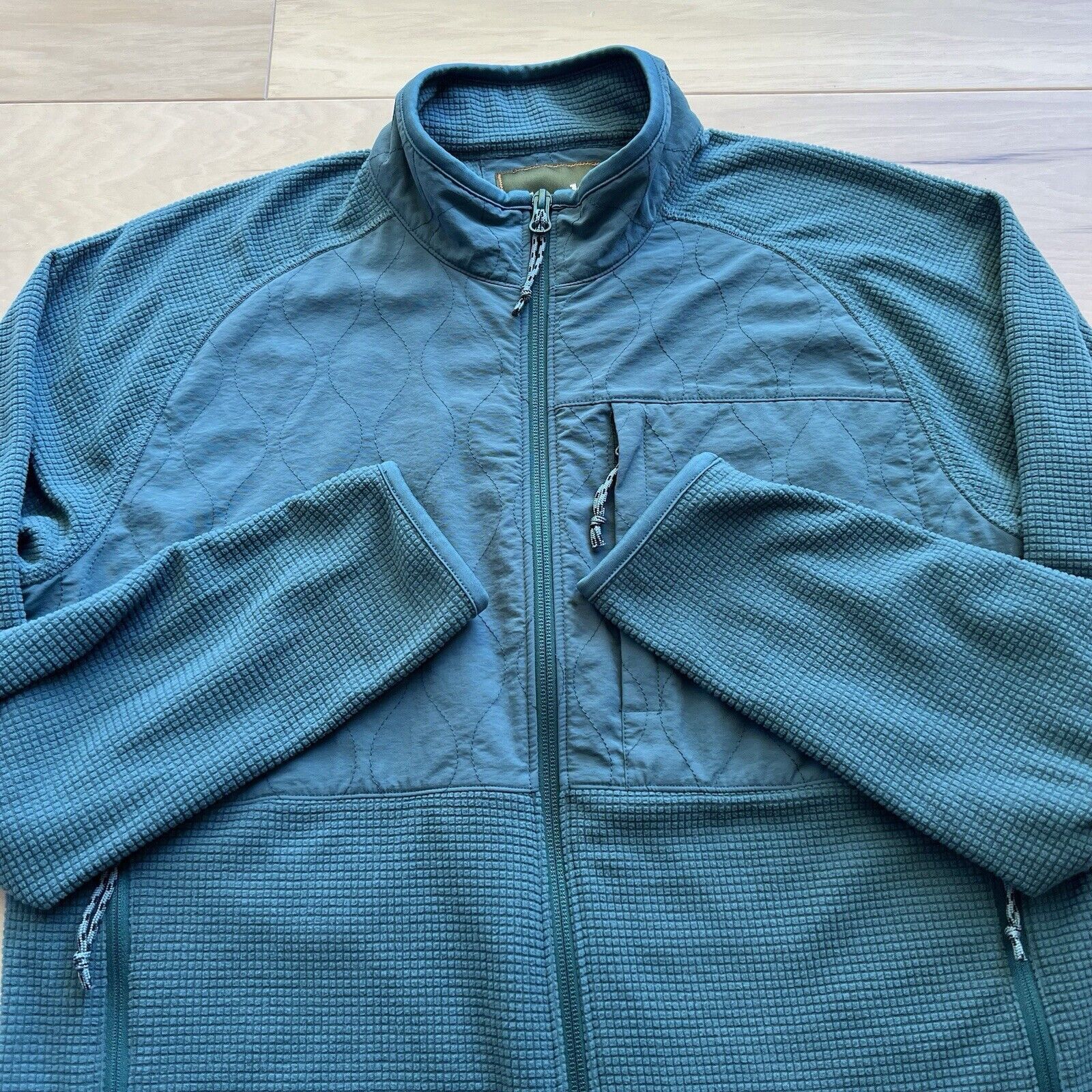 Howler Brothers Howler Brothers Tailsman Grid Fleece Jacket Small Blue Size US S / EU 44-46 / 1 - 4 Thumbnail