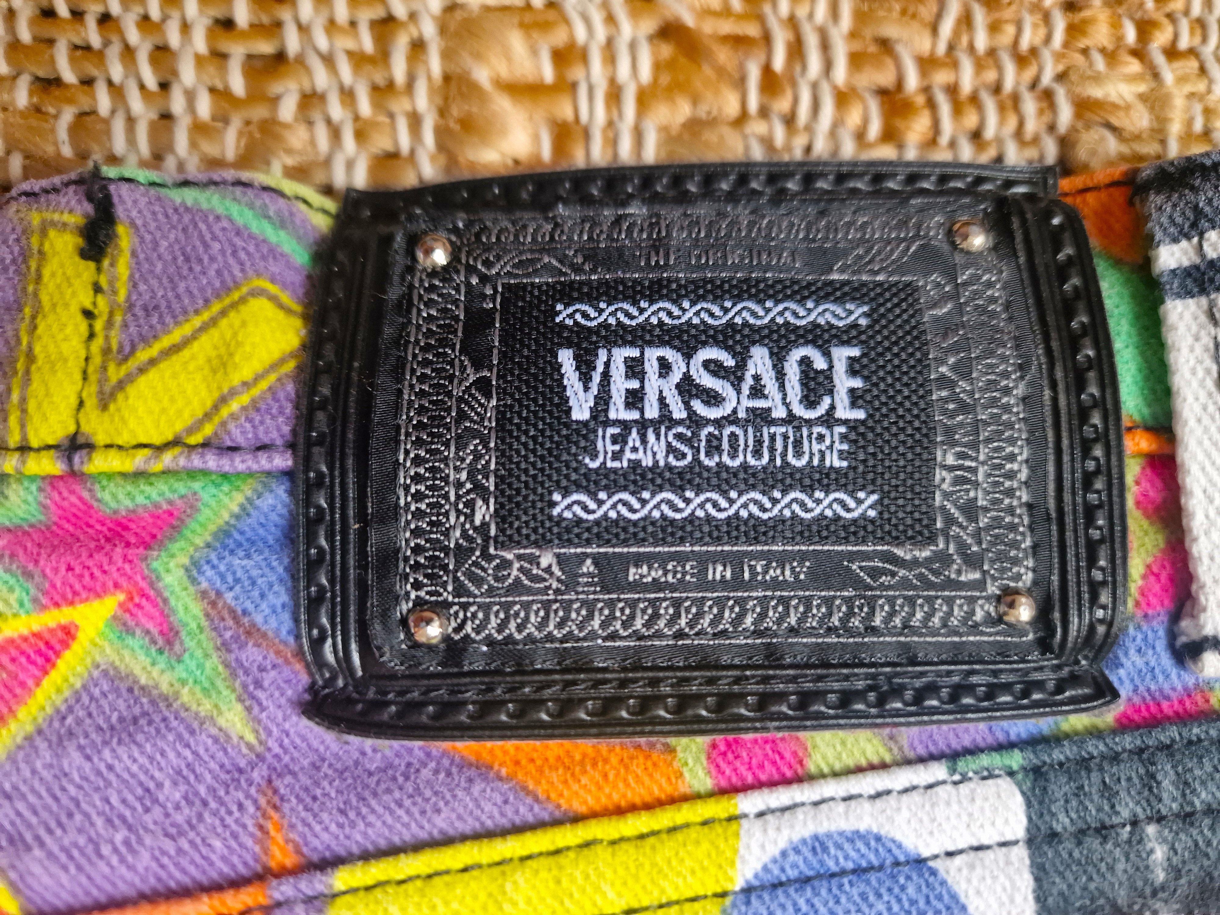Versace Gianni Versace Manhattan New York City Vintage Denim Pants Size 26" / US 2 / IT 38 - 17 Thumbnail