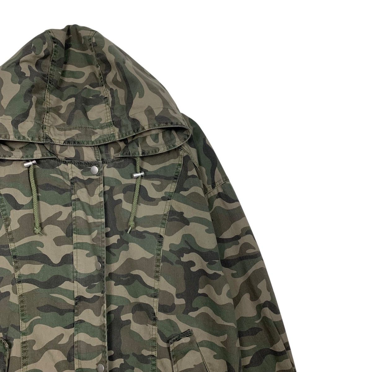 Japanese Brand COLONY 2139 Jungle Camo Hoodie Jacket Parka #2415-C108 Size US S / EU 44-46 / 1 - 5 Thumbnail