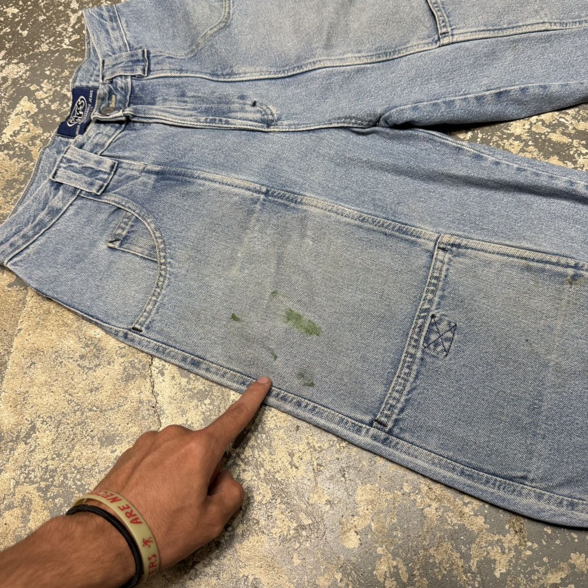 Lee Vintage Lee Pipe BMX Huge Pocket Y2K Baggy Cargo Shorts Jort Size US 28 / EU 44 - 9 Thumbnail