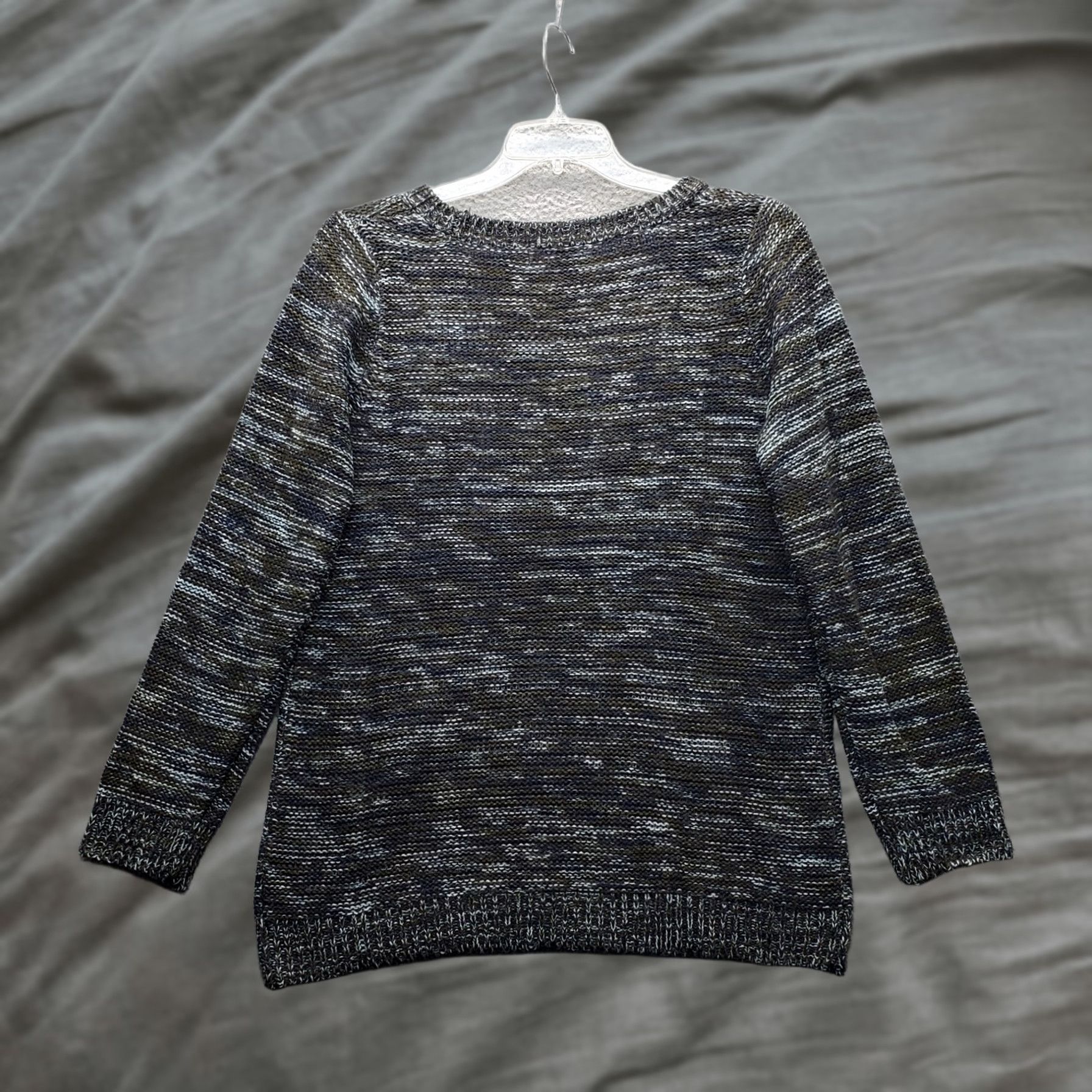 Olive Olive & Oak Sweater Womens XL Multicolor Soft & Cozy Cable Knit Long Sleeve Pullover Size XL / US 12-14 / IT 48-50 - 1 Thumbnail