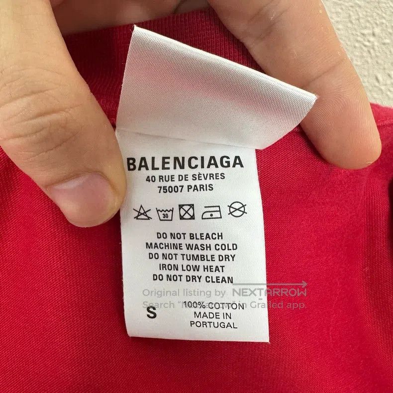 Balenciaga Balenciaga Mirror Image Reversed Letter Embroidered Short Size US M / EU 48-50 / 2 - 5 Thumbnail