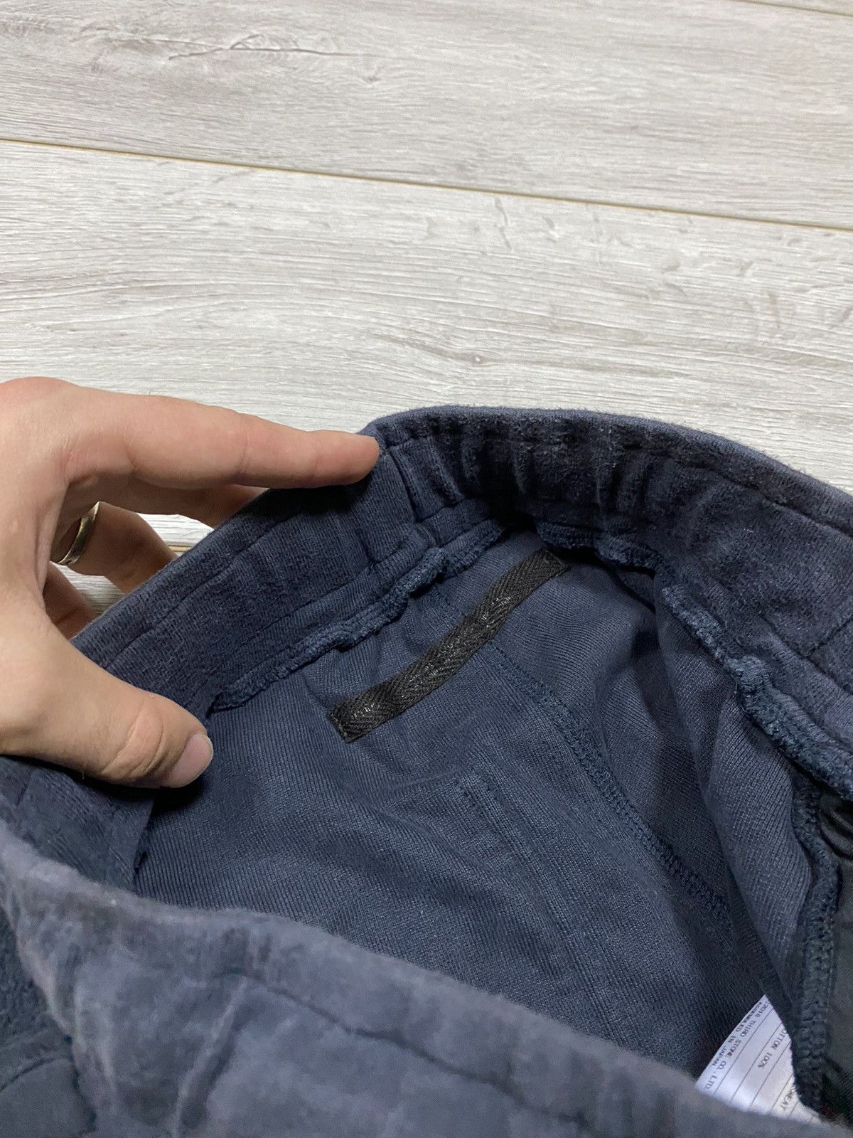 Julius ISDN Japanese RARE image fleece/cotton vintage wide pants Size US 32 / EU 48 - 8 Thumbnail