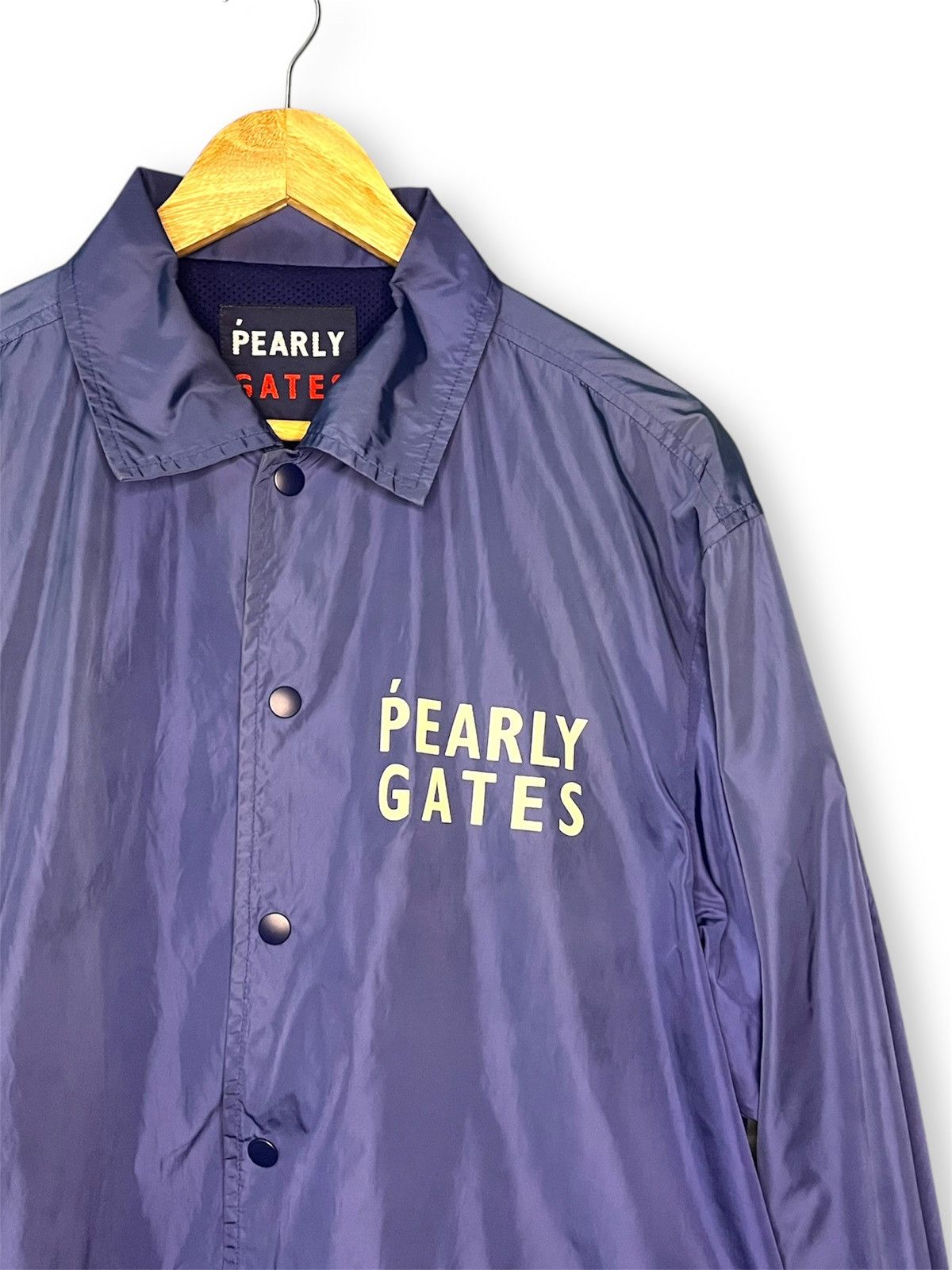 Other Pearly Gates Logo Coach Jacket WindBreaker Authentic Vintage Size US M / EU 48-50 / 2 - 3 Thumbnail