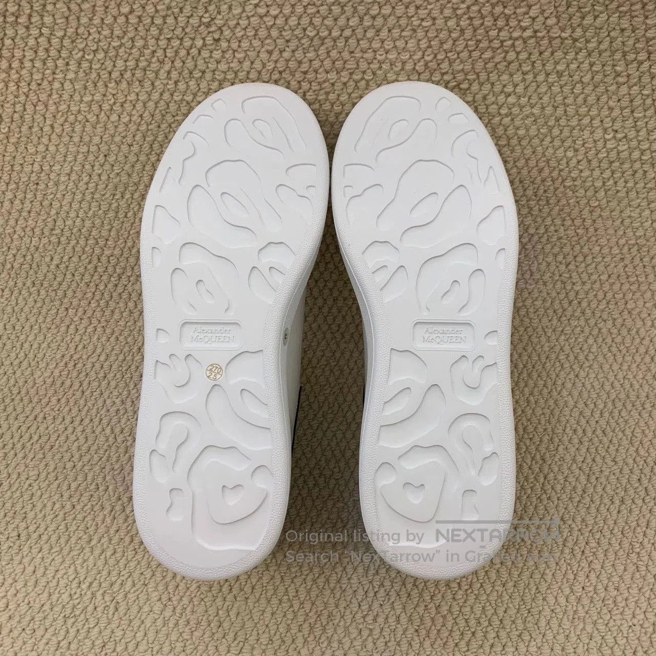 Alexander McQueen alexander mcqueen oversized white low-top sneakers. Size US 10 / EU 43 - 6 Thumbnail