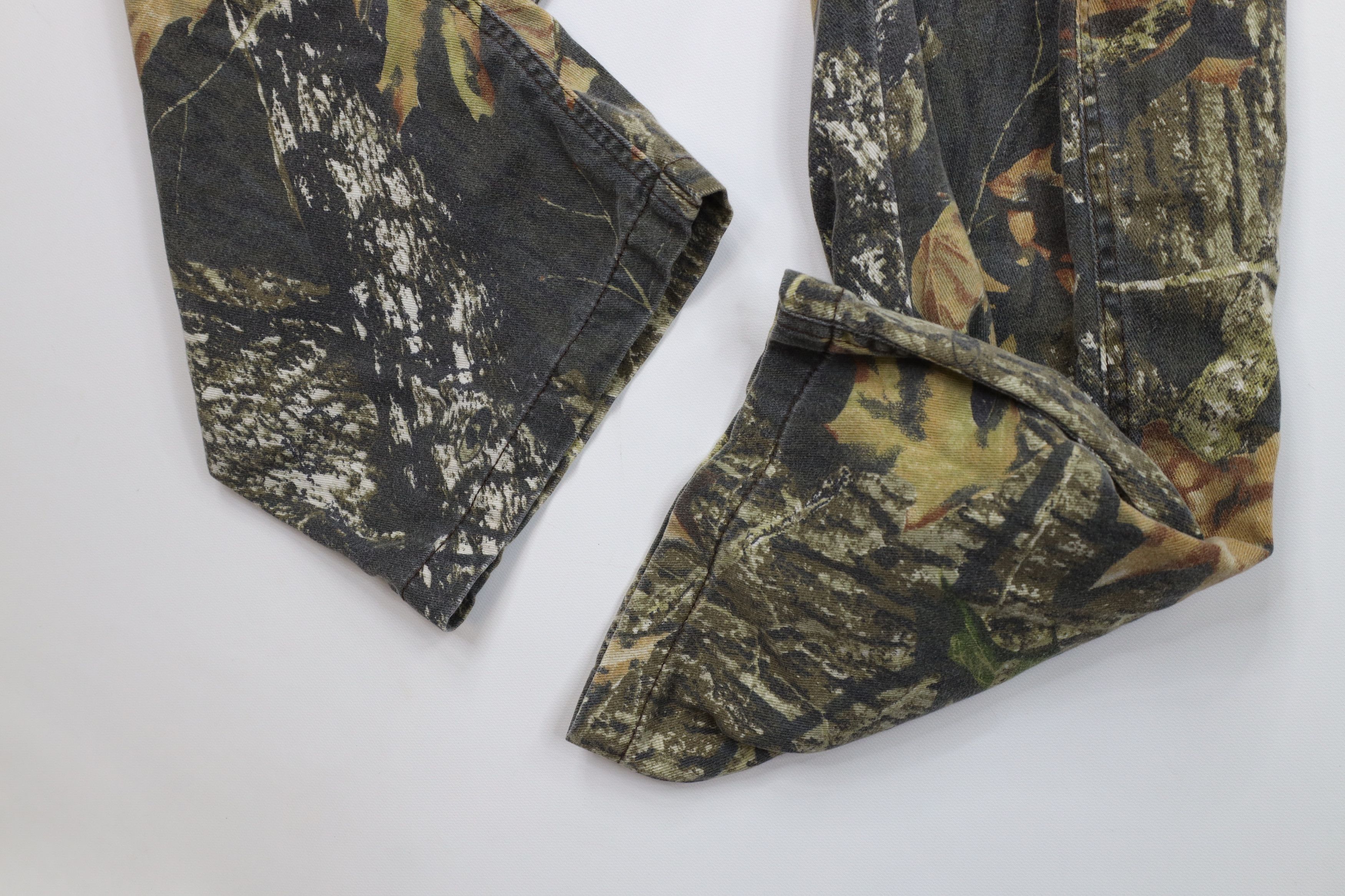 Vintage Vintage Streetwear Mossy Oak Camouflage Wide Leg Cargo Pants Size US 40 / EU 56 - 6 Thumbnail