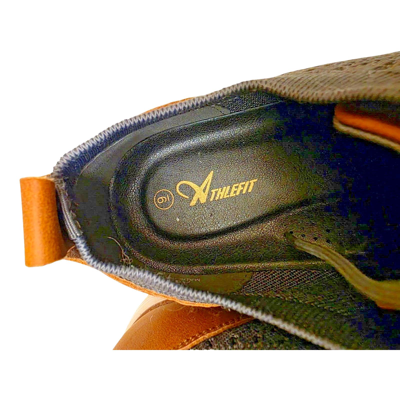 & Other Stories Athlefit Mens Casual Knit Sneakers Size 9 Gray & Brown Shoes Size US 9 / EU 42 - 4 Thumbnail
