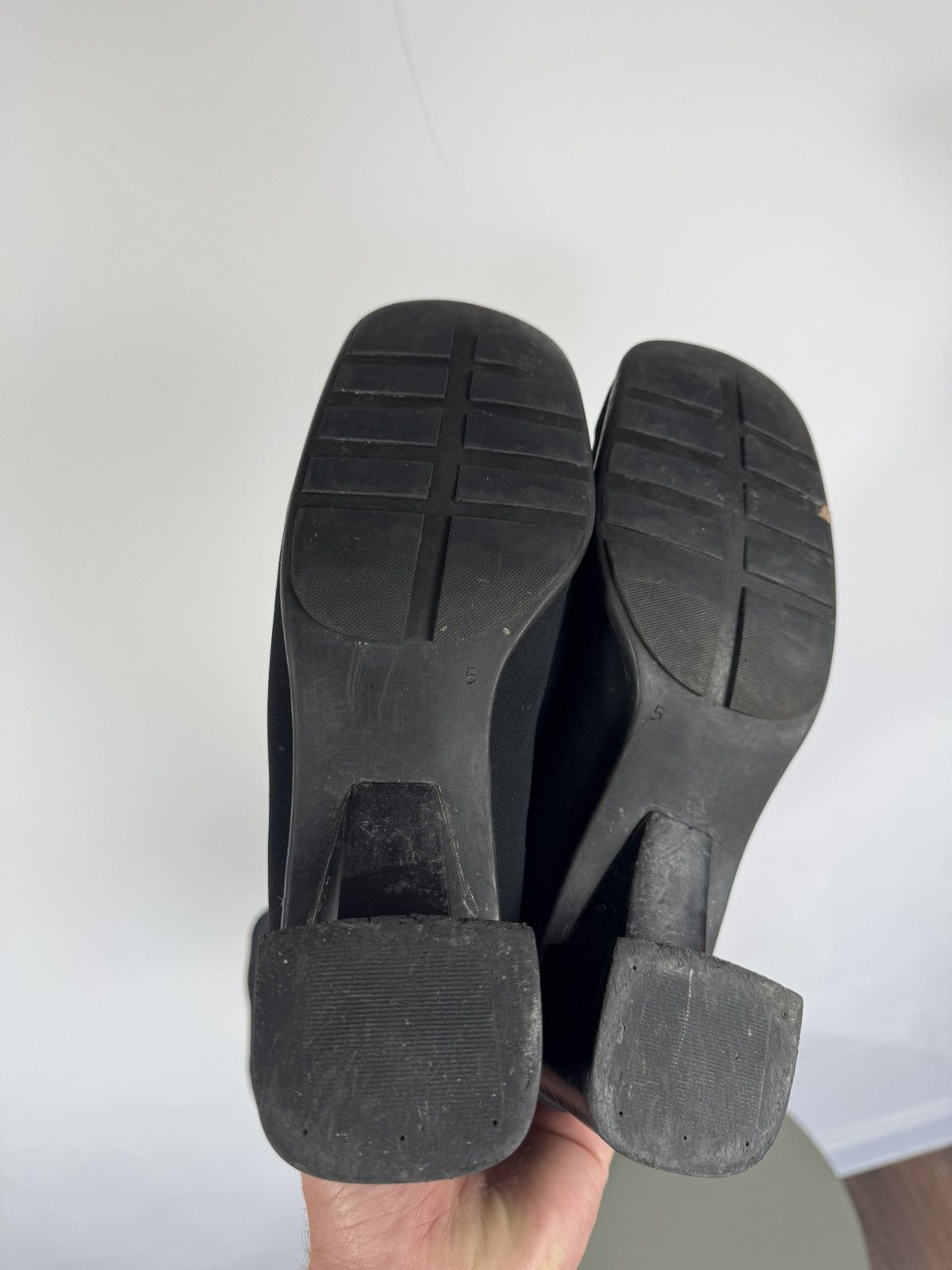 Other Vintage Gore Tex Black Stretch Knee High Boots Block Heel 39 Size US 8 / IT 38 - 10 Thumbnail