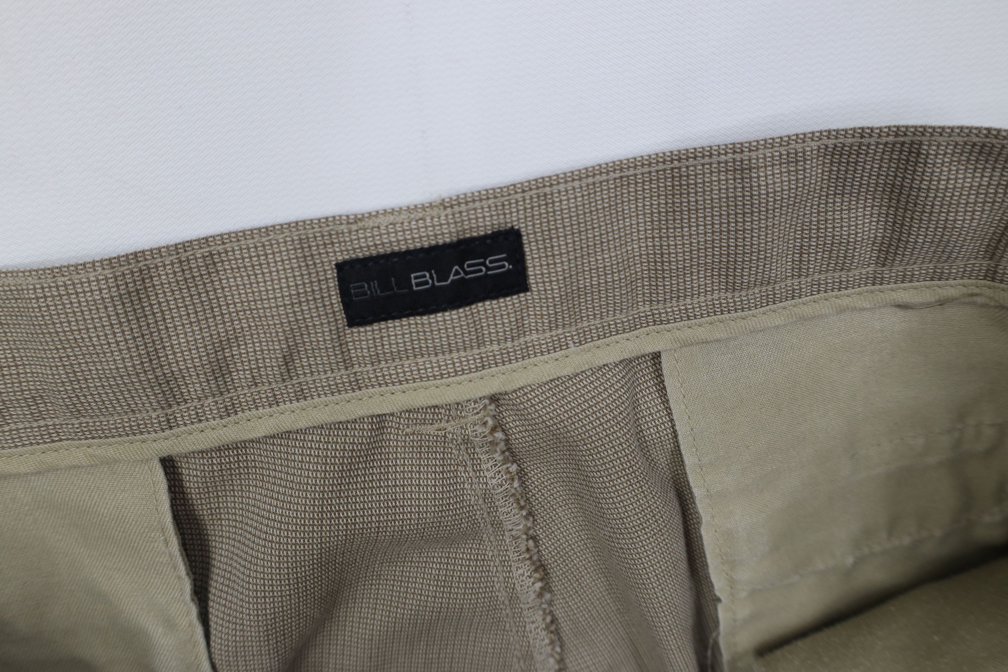 Vintage Vintage 90s Streetwear Wide Leg Chino Pants Beige Plaid Size US 36 / EU 52 - 6 Thumbnail