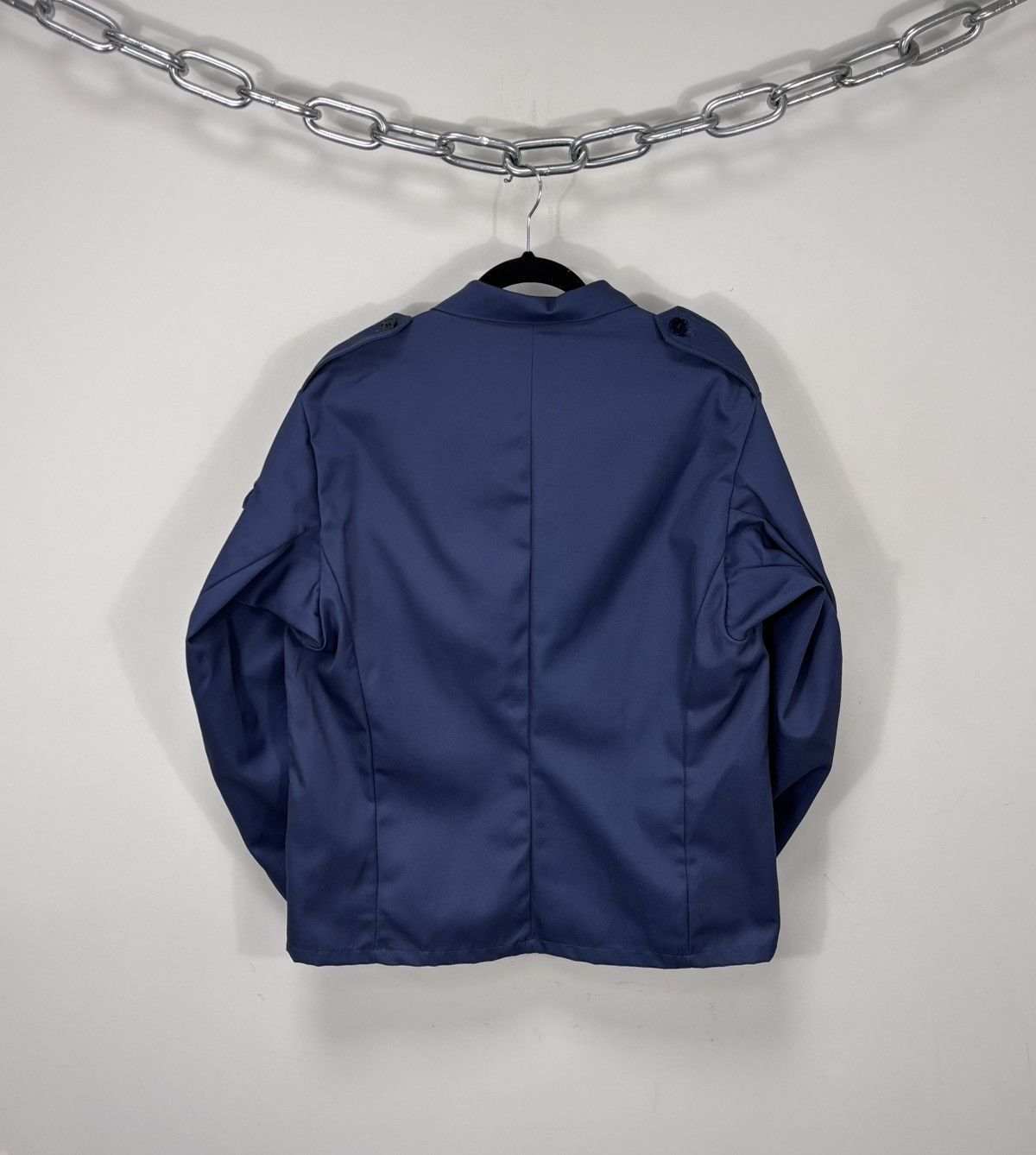 Other Vintage German Workwear Blue Utility Industrial Jacket Coat Size US M / EU 48-50 / 2 - 2 Thumbnail