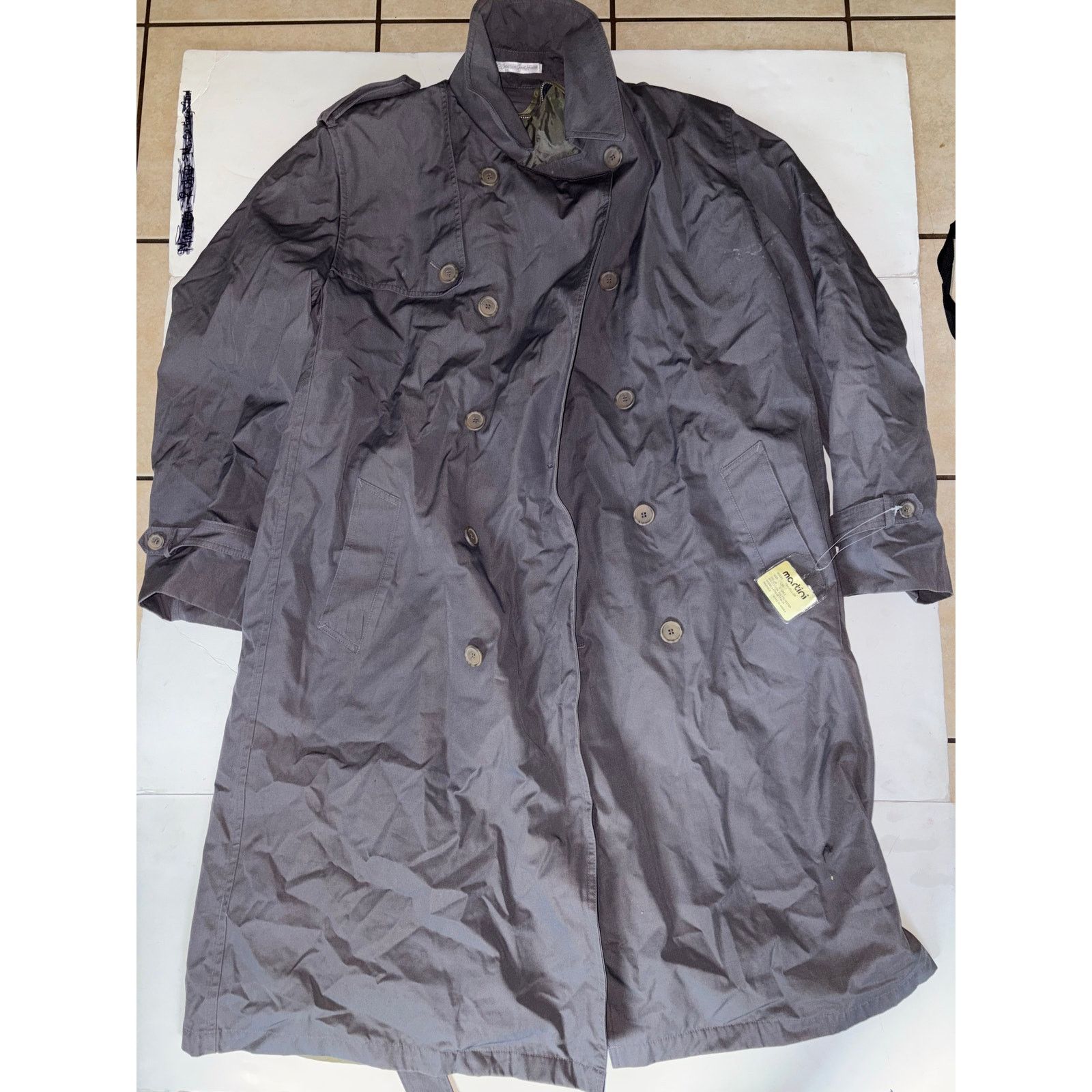 Other Vintage Martini traveller trench coat L44 gray Size US L / EU 52-54 / 3 - 1 Thumbnail