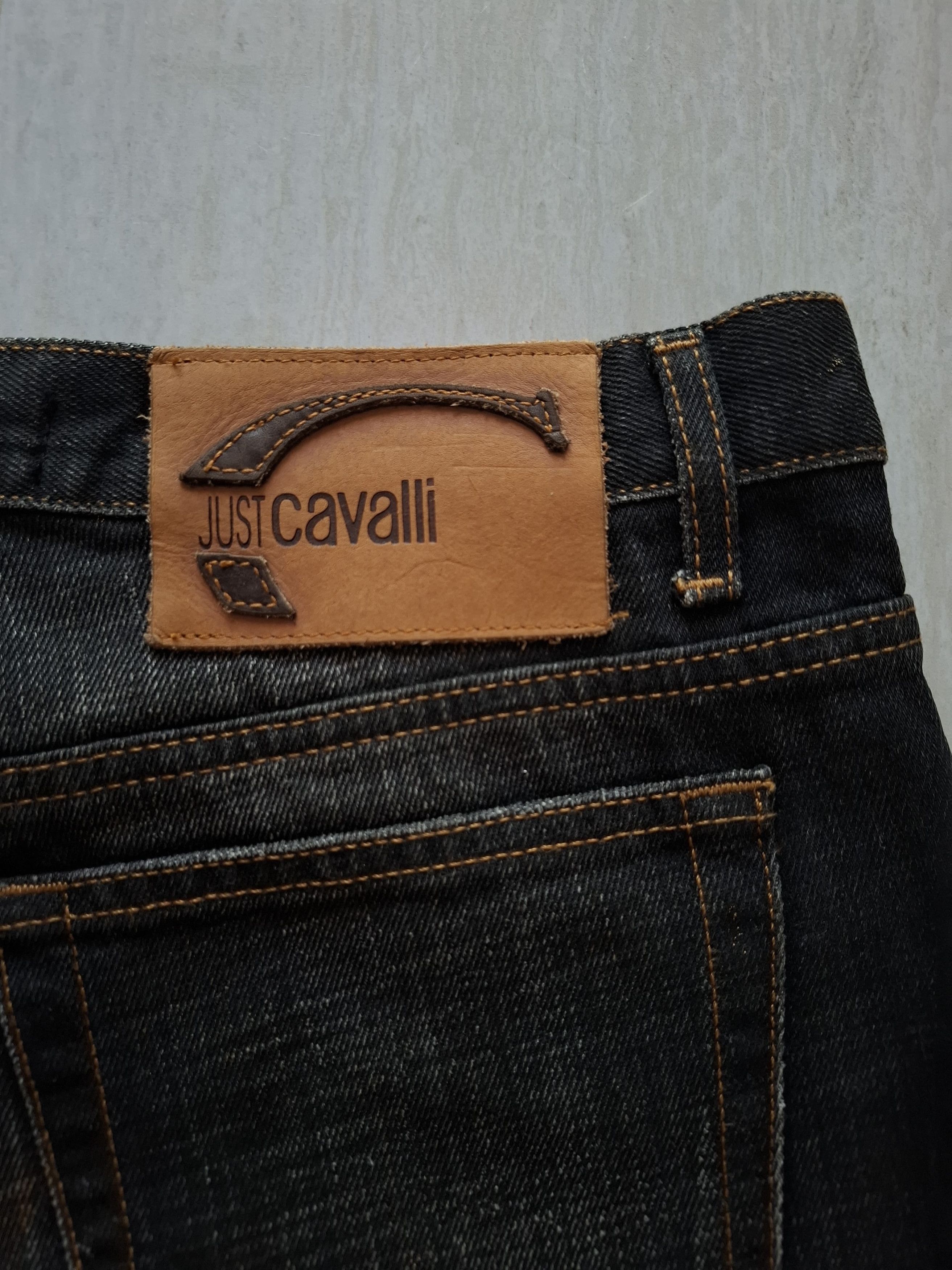 Just Cavalli Just cavalli brown denim painted Size US 31 - 1 Thumbnail