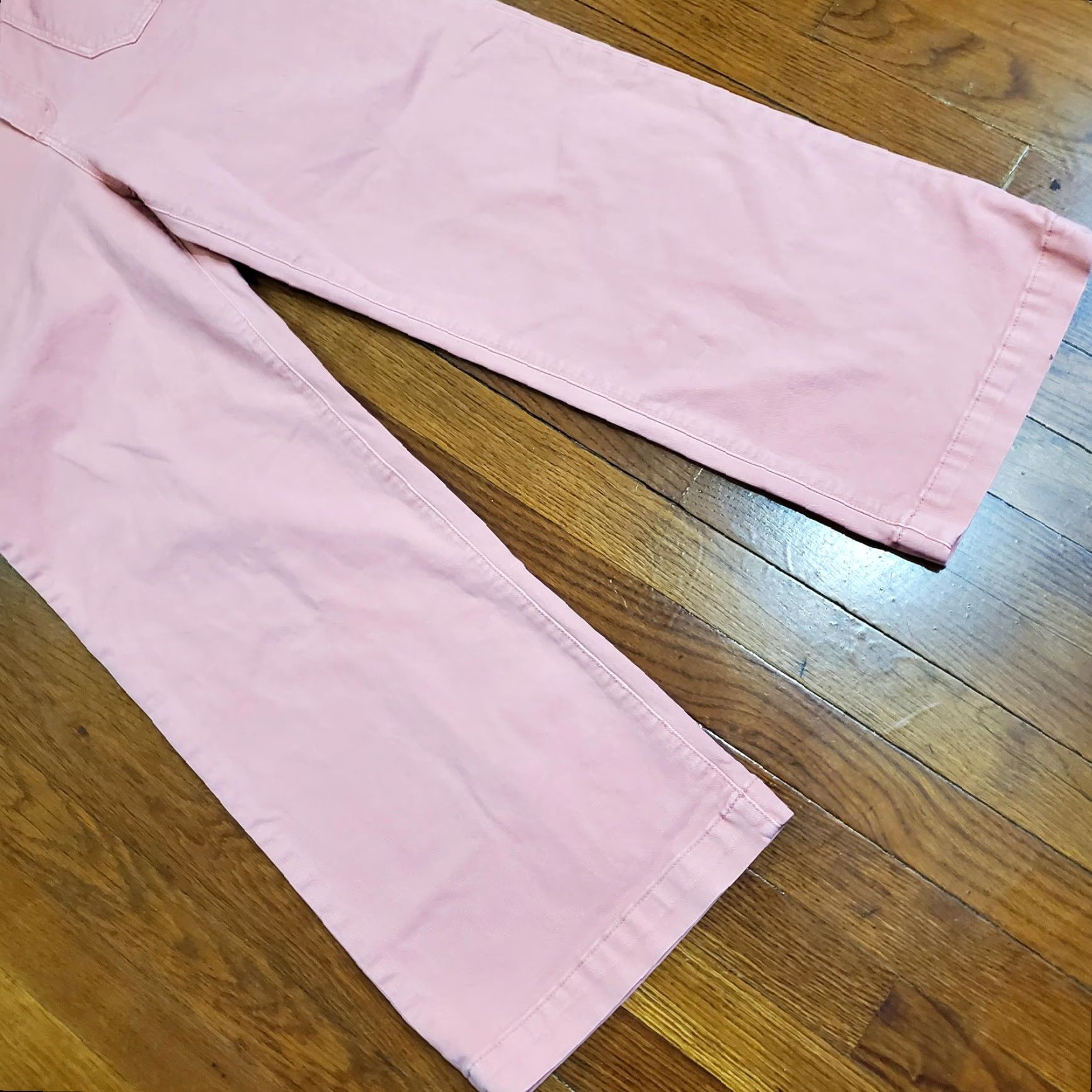 Rolla's Rolla's Jeans Womens 28 Pink High Rise Wide Leg Ankle Denim Pants Aussie 10 Size 28" / US 6 / IT 42 - 6 Thumbnail