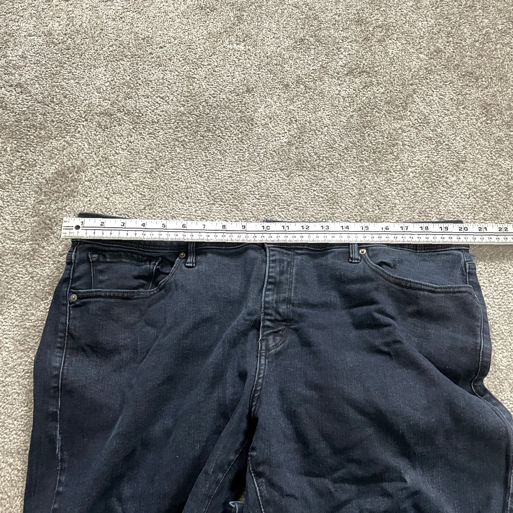 Levi's Levis Jeans 512 Skinny Shaping 40x29 Blue Dark Wash 90s USA Womens Size 27" / US 4 / IT 40 - 5 Thumbnail