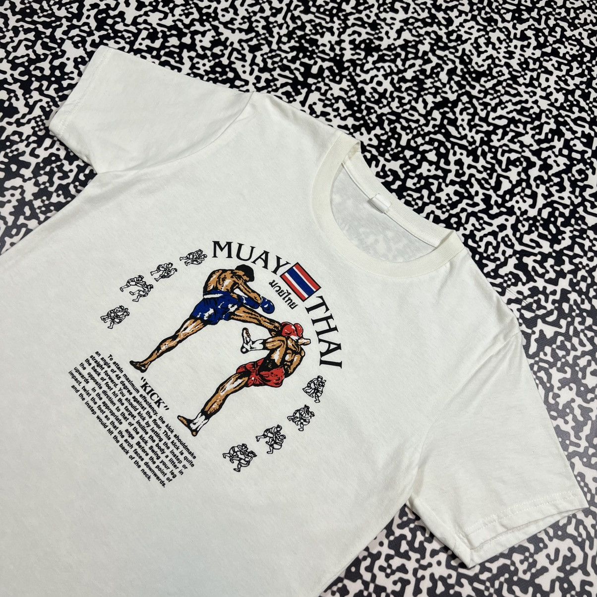 Japanese Brand Vintage Y2K Muay Thai Thailand Retro Japanese Style T-shirt Size L / US 10 / IT 46 - 7 Thumbnail