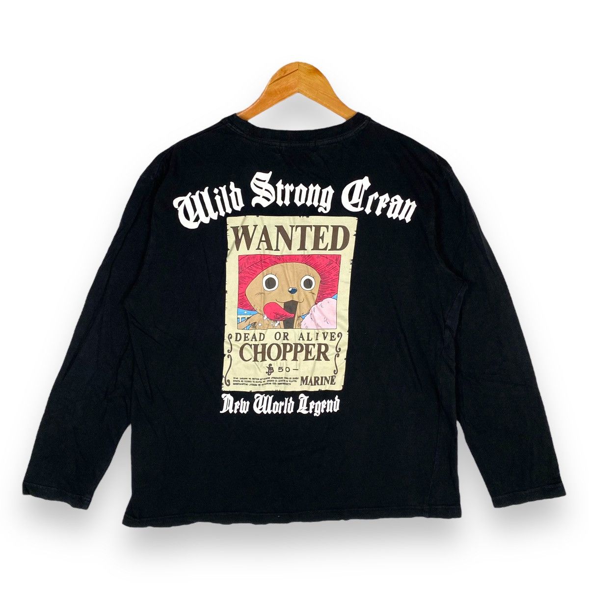 Vintage VINTAGE ONE PIECE TONY CHOPPER BOUNTY HUNTER POSTER TEE Grailed