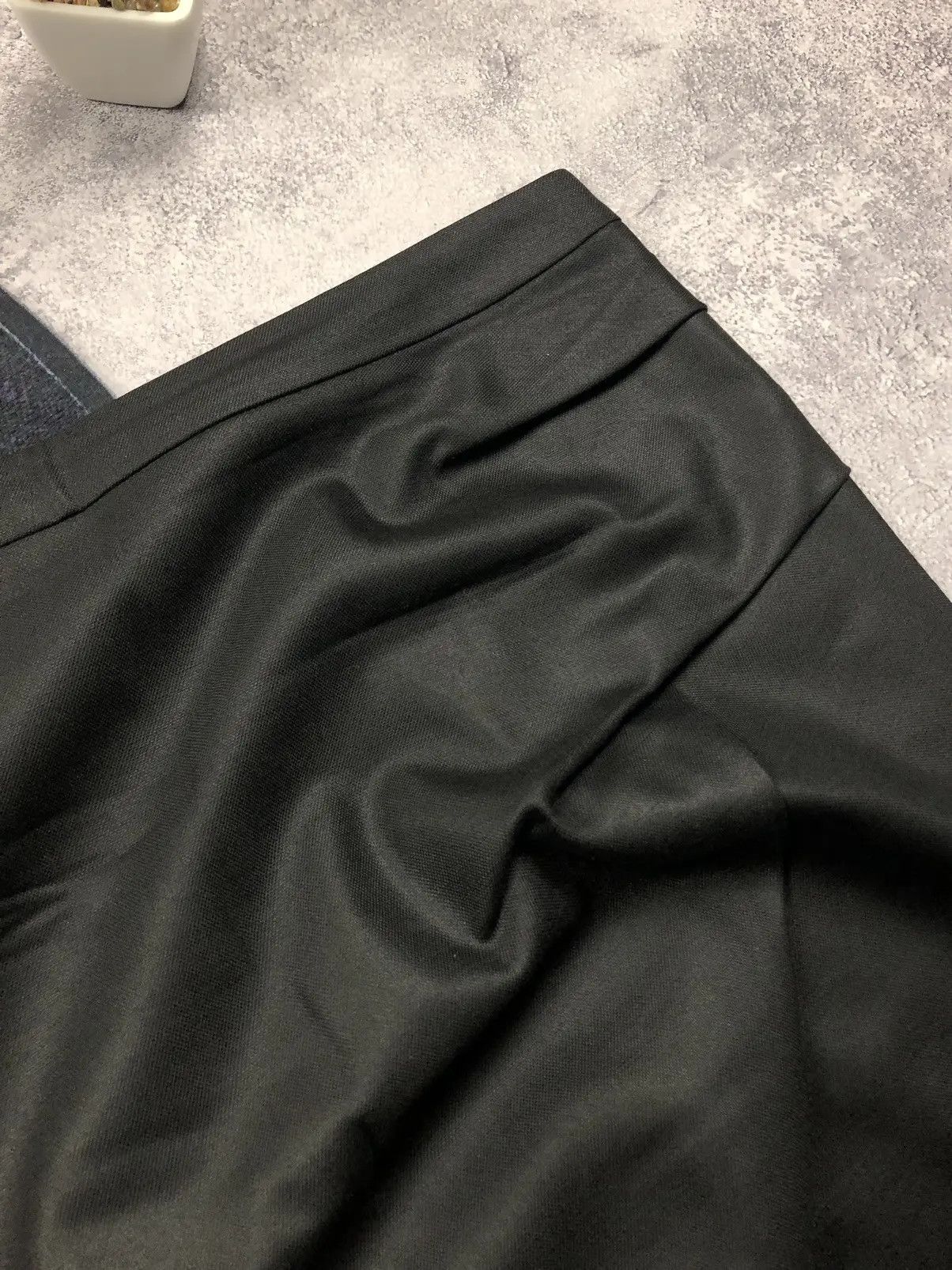 Marc by Marc Jacobs BY MARC JACOBS Black Avantgarde Women's Skirt Distressed Y2k Size 26" / US 2 / IT 38 - 4 Thumbnail