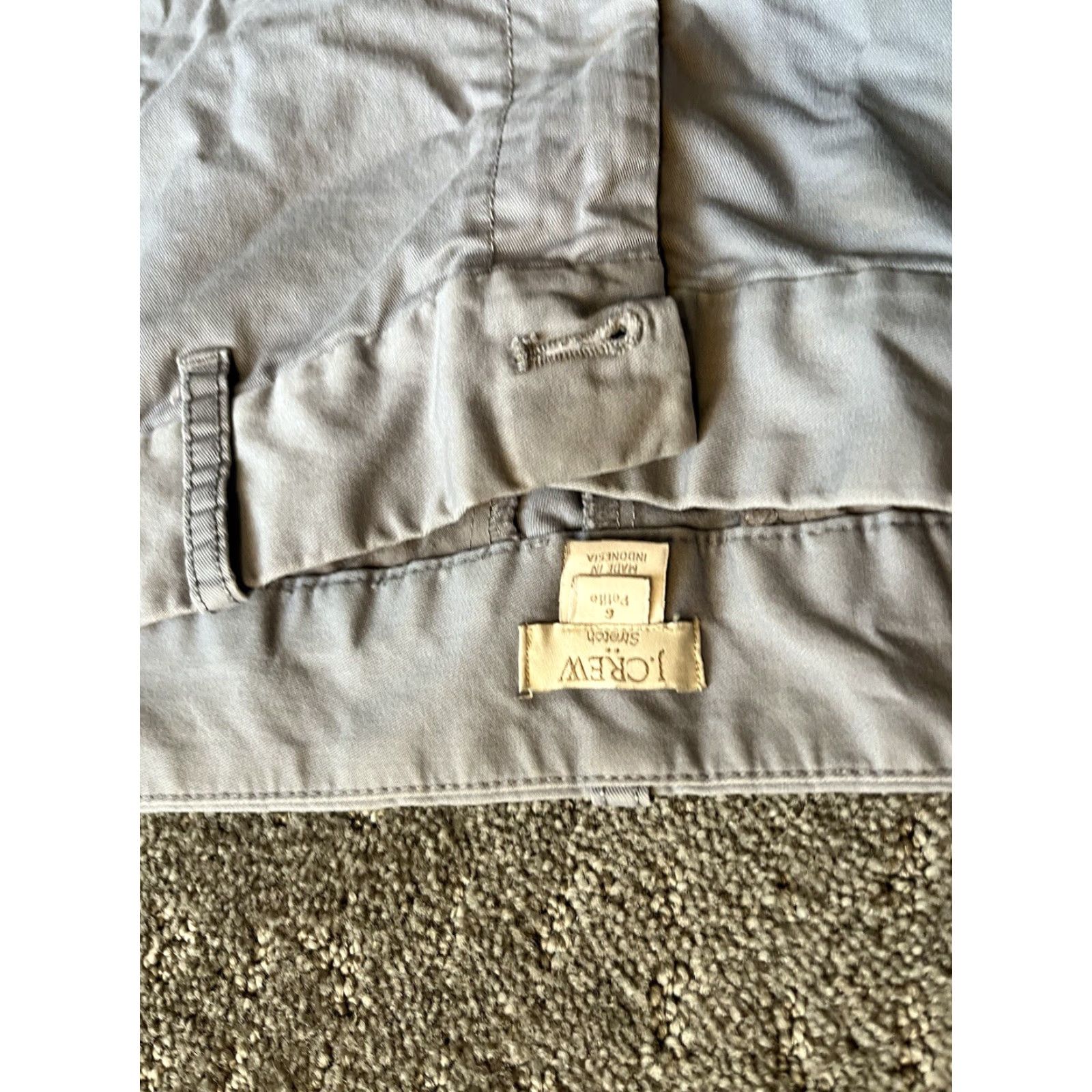 J.Crew J. Crew Factory Women Pants Sz 6P Gray Stretch Straight Leg Size 28" / US 6 / IT 42 - 5 Thumbnail