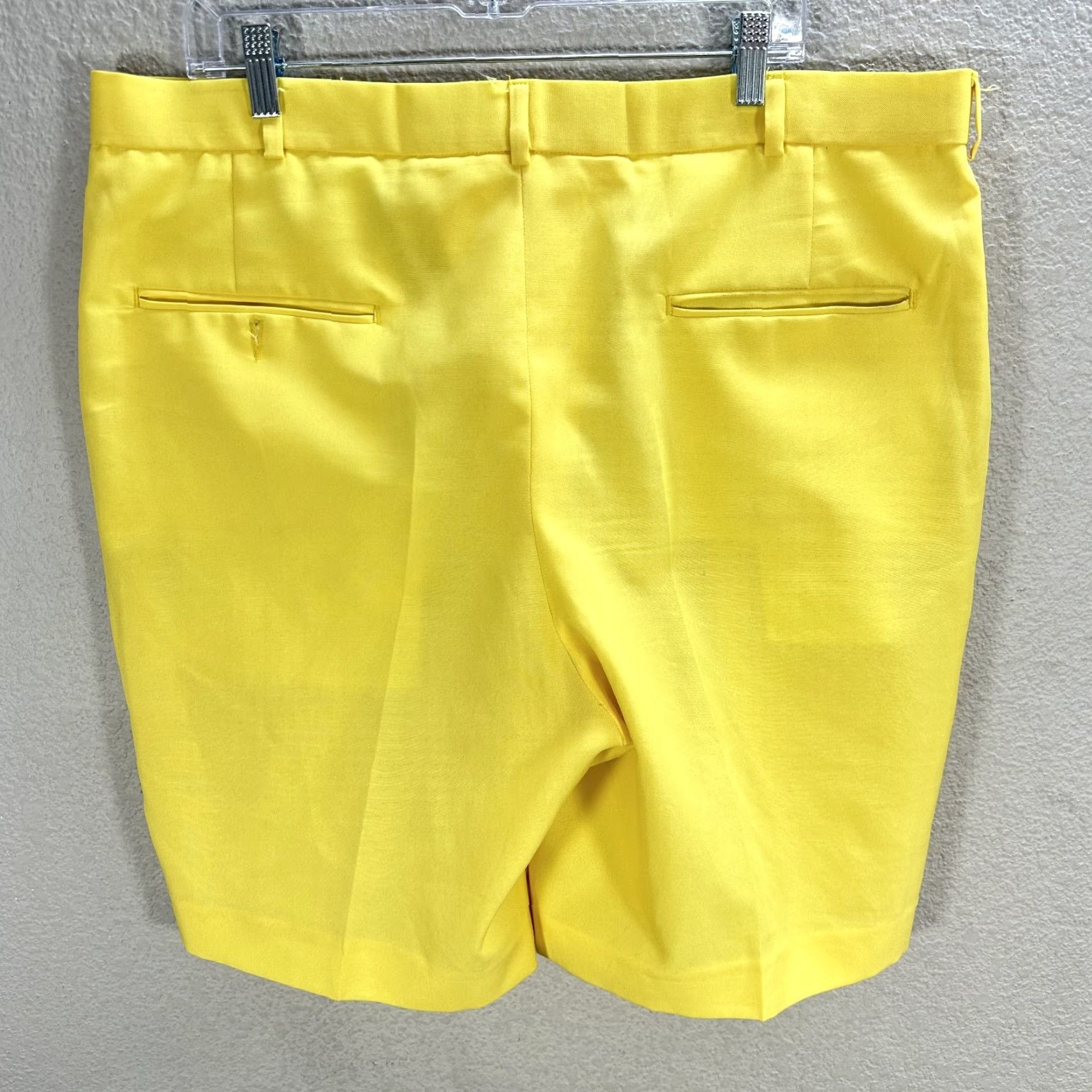 Vintage VINTAGE The T. Barry Knicker Co. Golf Knickers Shorts Yellow Pleated Front Mens Sz 40 Size US 40 / EU 56 - 4 Thumbnail
