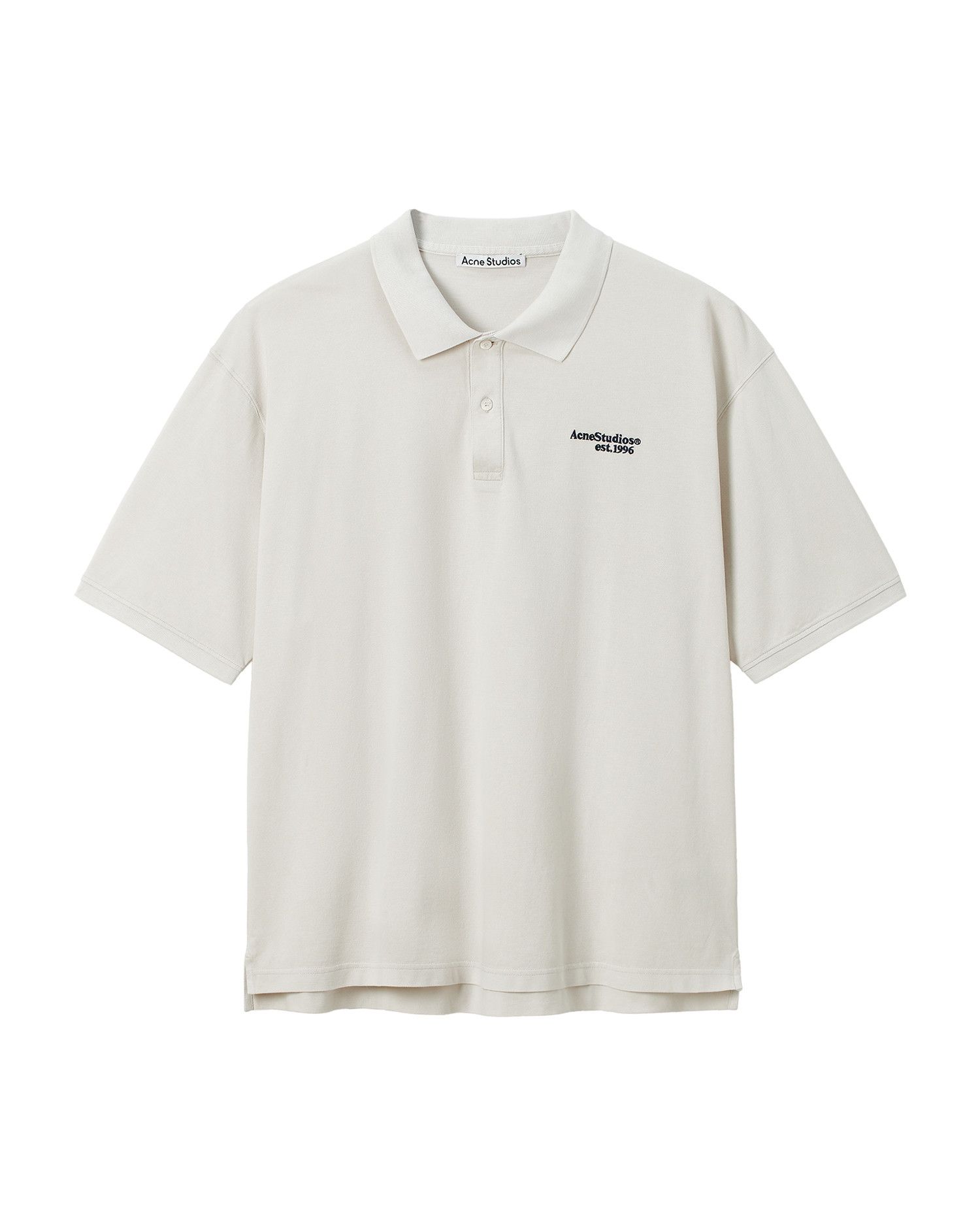 Acne Studios Acne Studios Lapel Short Sleeve polo Shirt Size US L / EU 52-54 / 3 - 1 Thumbnail