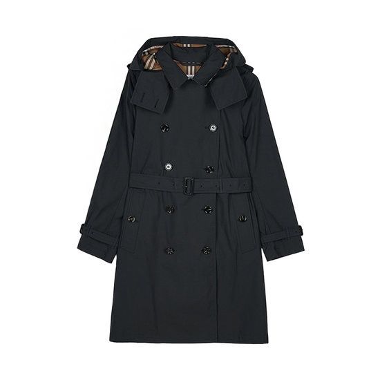 Burberry o1w1db10426 Trench Coat in Black Size S / US 4 / IT 40 - 1 Thumbnail