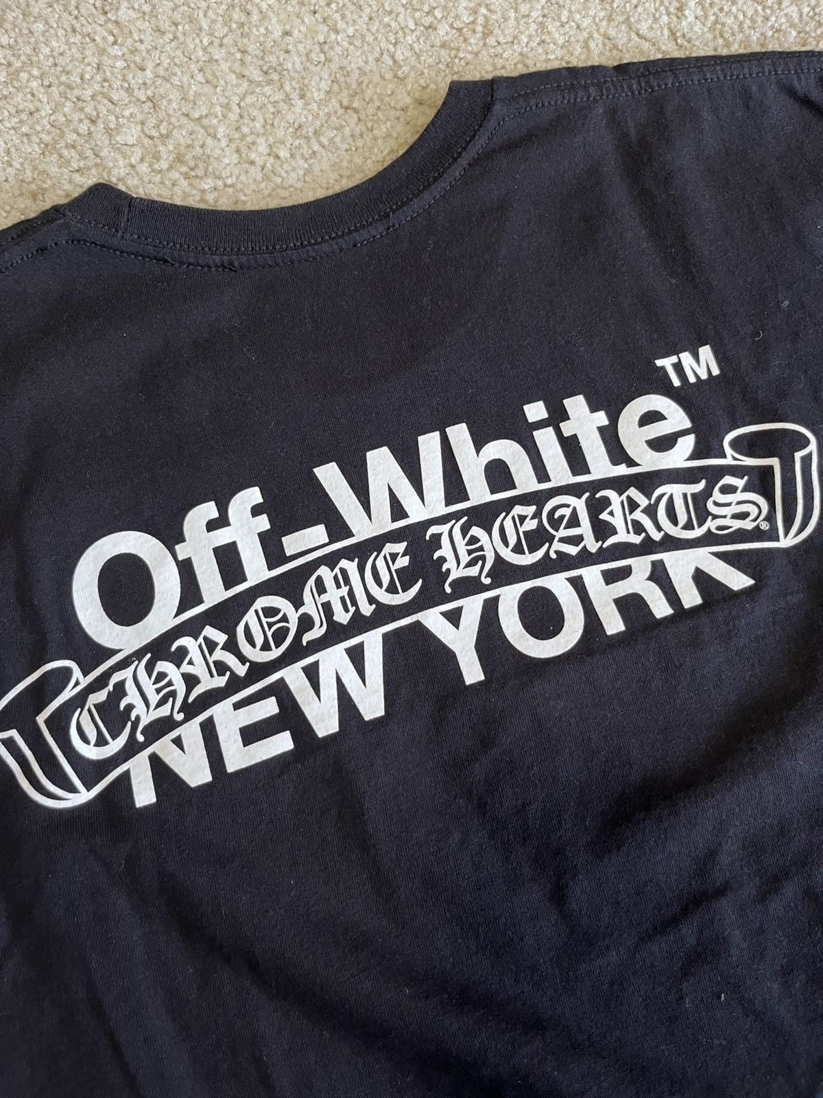 Chrome Hearts × Off-White chrome hearts new york off white Size US L / EU 52-54 / 3 - 2 Thumbnail