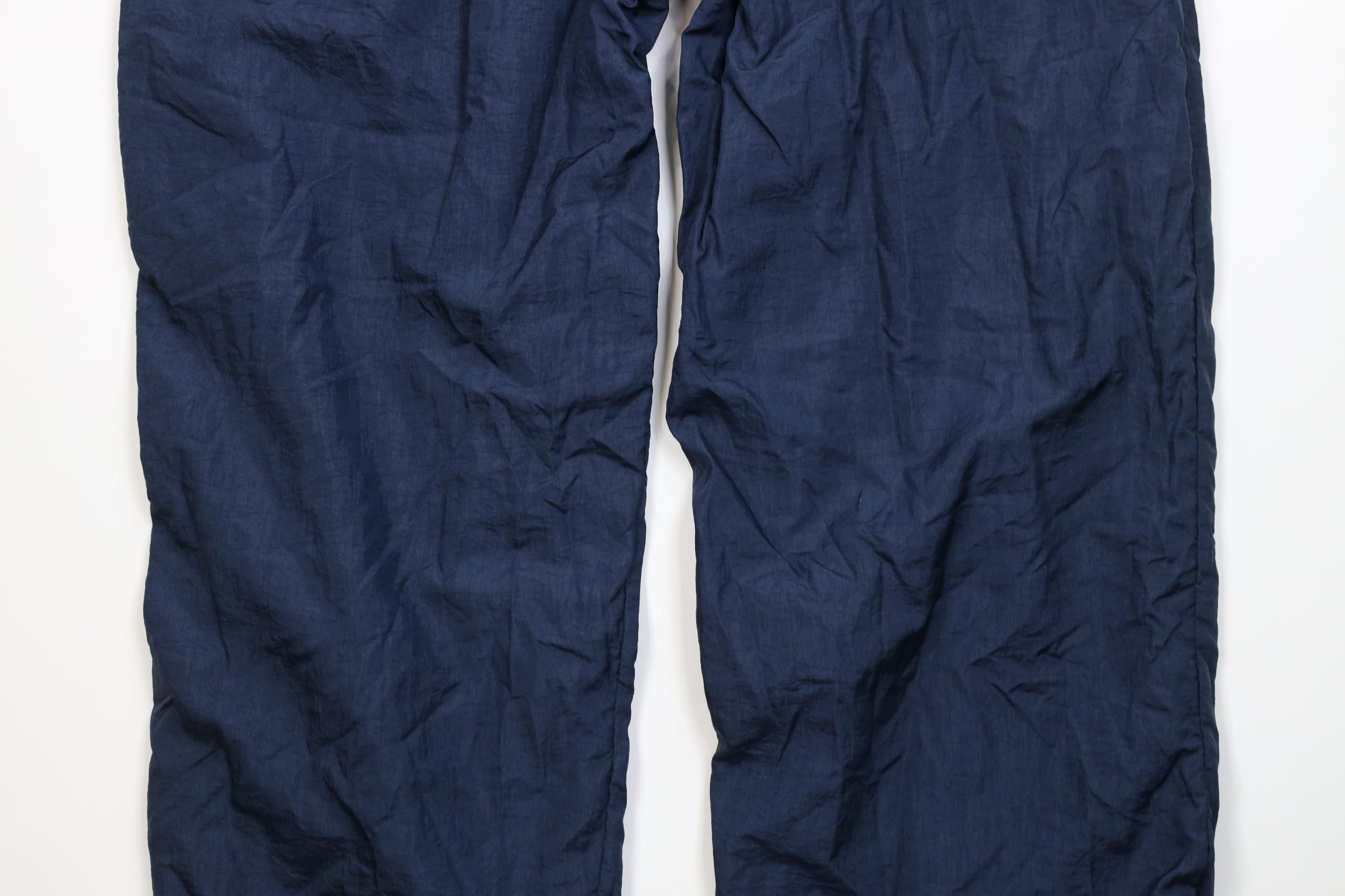 Vintage Vintage 90s Streetwear Lined Windbreaker Joggers Pants Blue Size US 36 / EU 52 - 11 Thumbnail