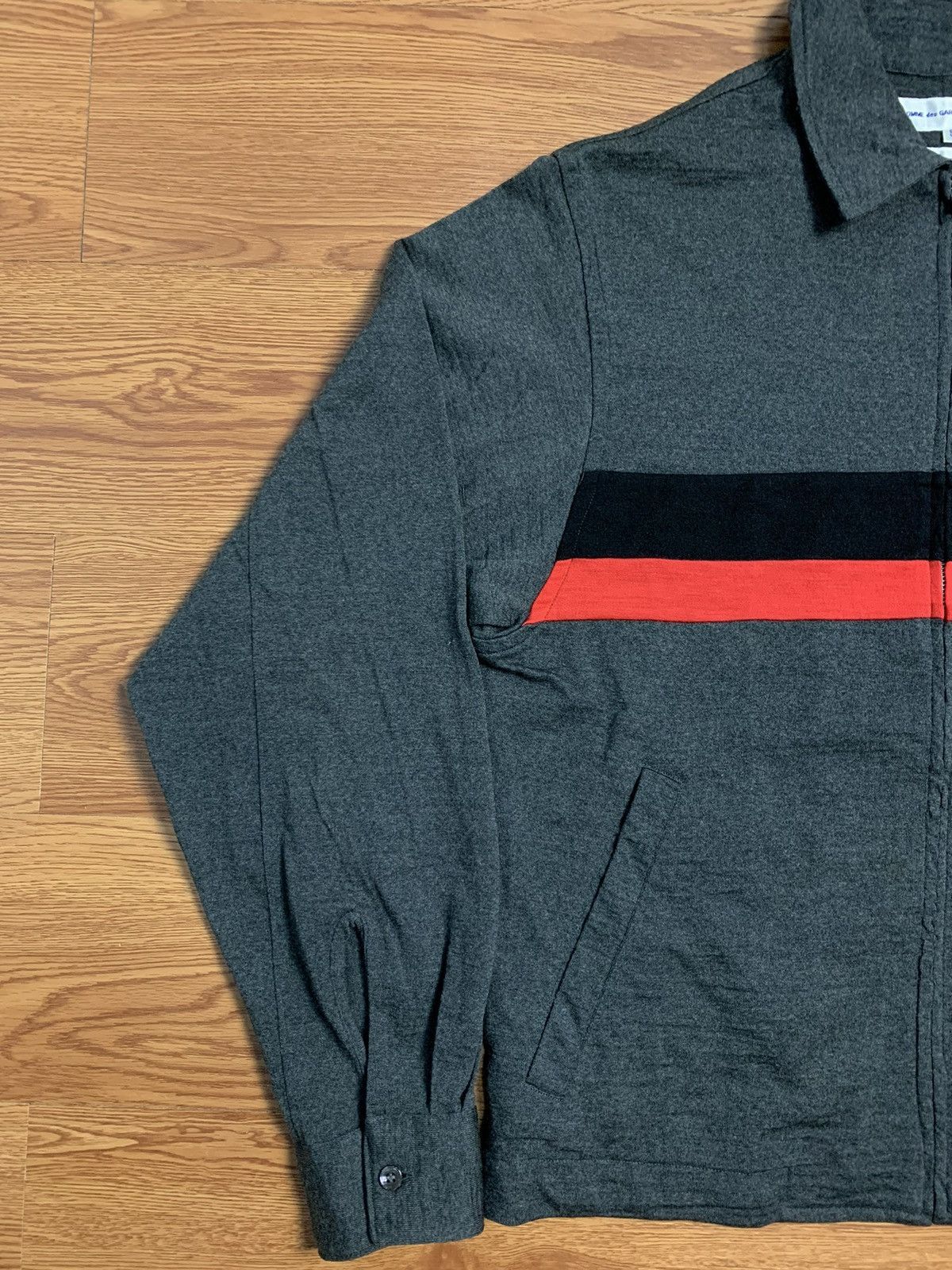 Comme des Garcons Comme Des garcons Stripe Chest Light Jacket Size US S / EU 44-46 / 1 - 2 Thumbnail