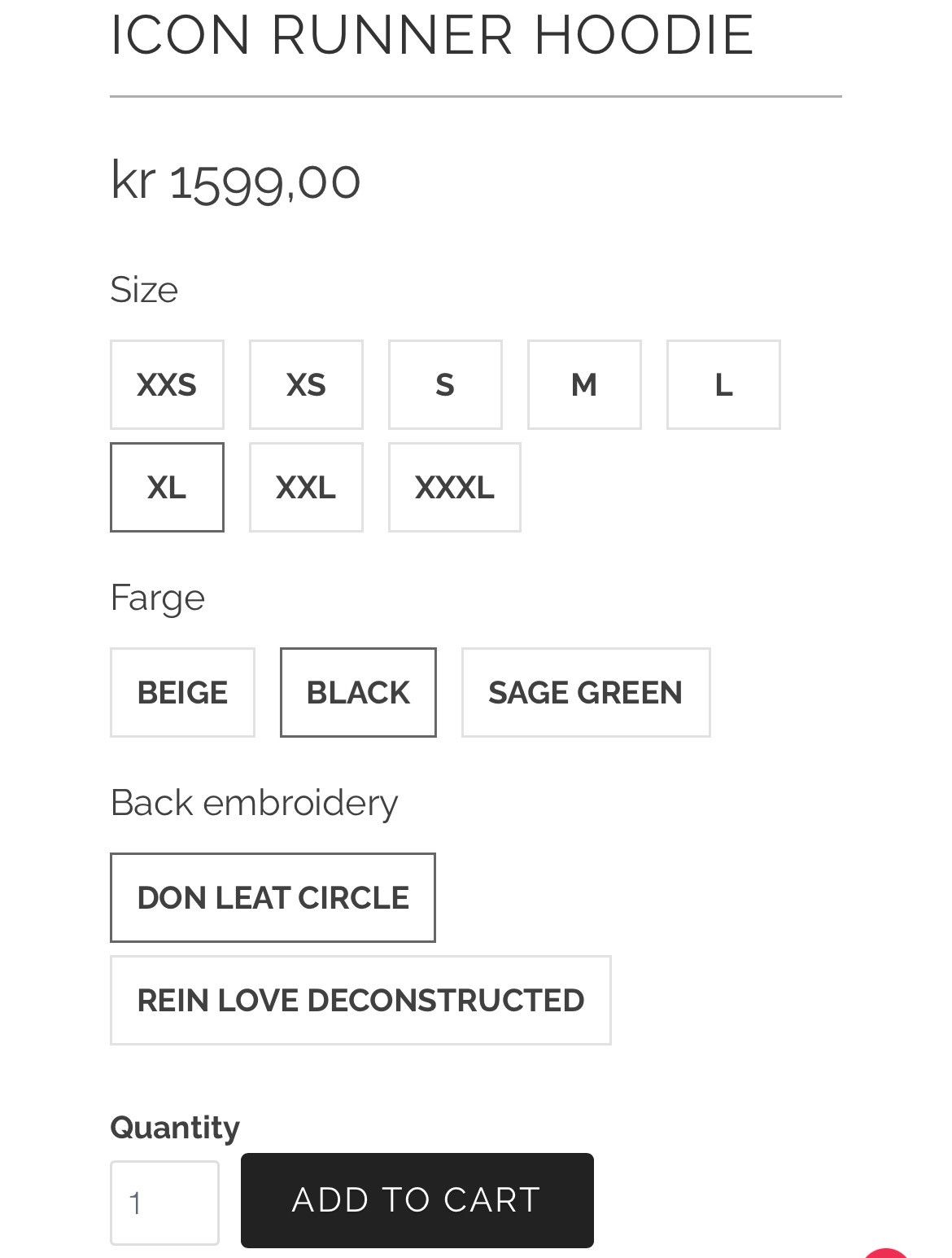 Other Rein Love Clothing Icon Runner Don Leat Circle Logo Hoodie Size US XL / EU 56 / 4 - 3 Thumbnail