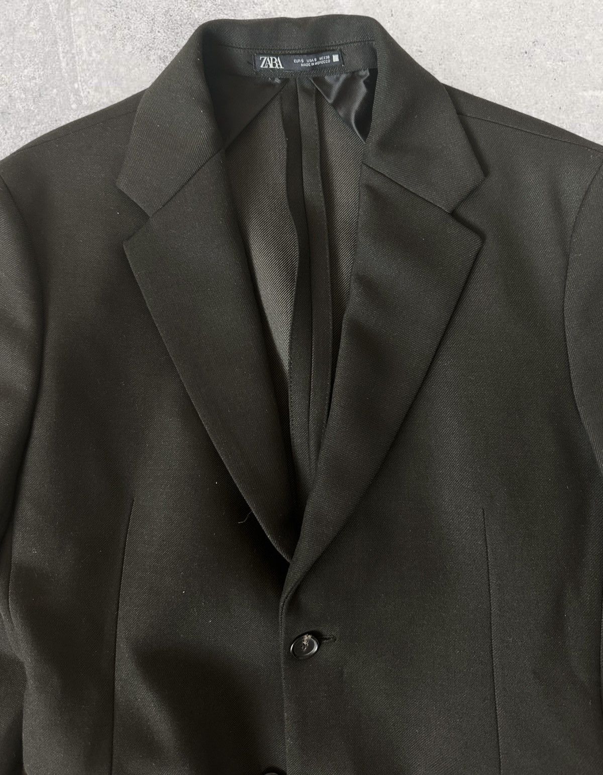 Zara Zara Fitted Blazer Size 36R - 3 Thumbnail