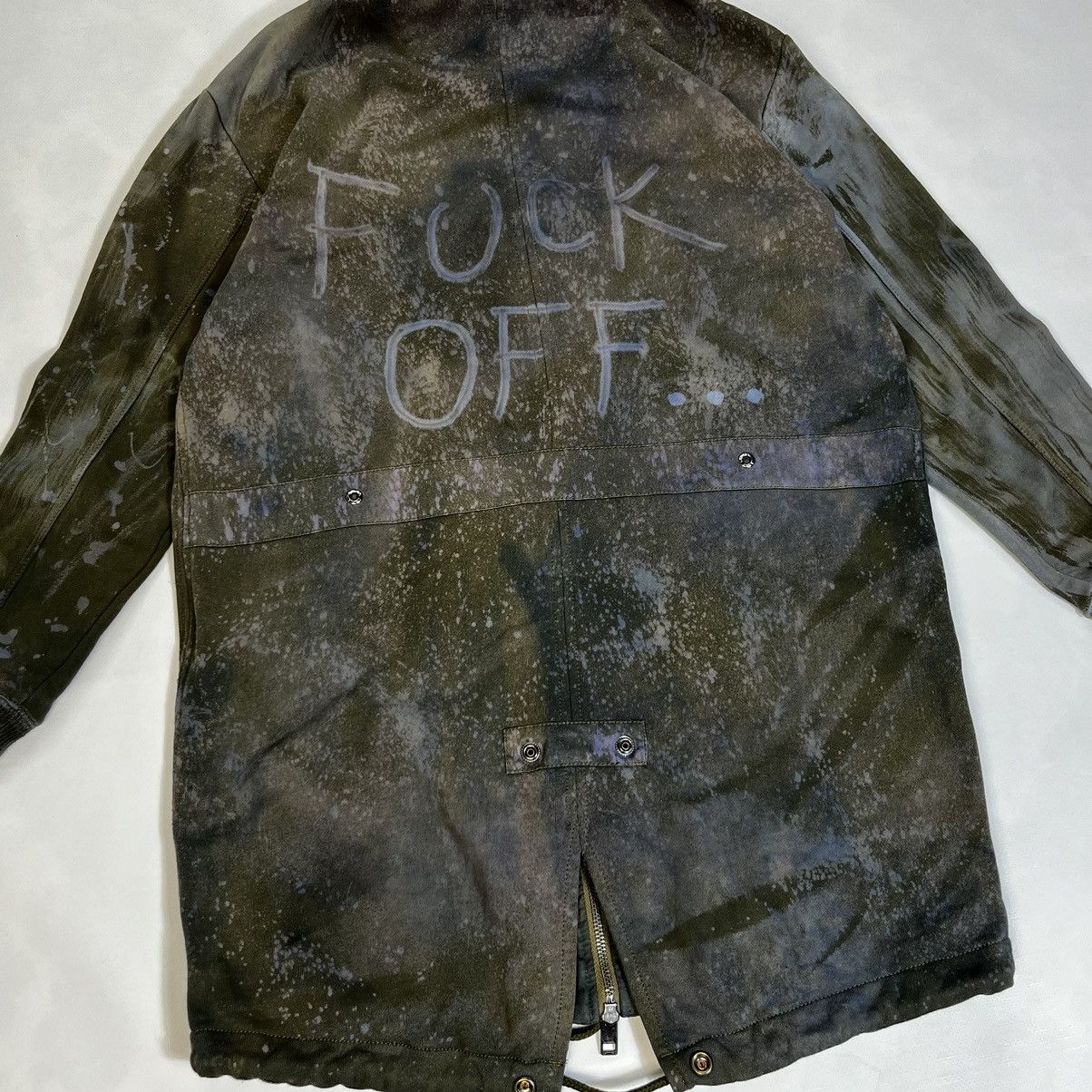 Diesel Rare Diesel Custom 1of1 Art Dyed Jacket Size US S / EU 44-46 / 1 - 15 Thumbnail