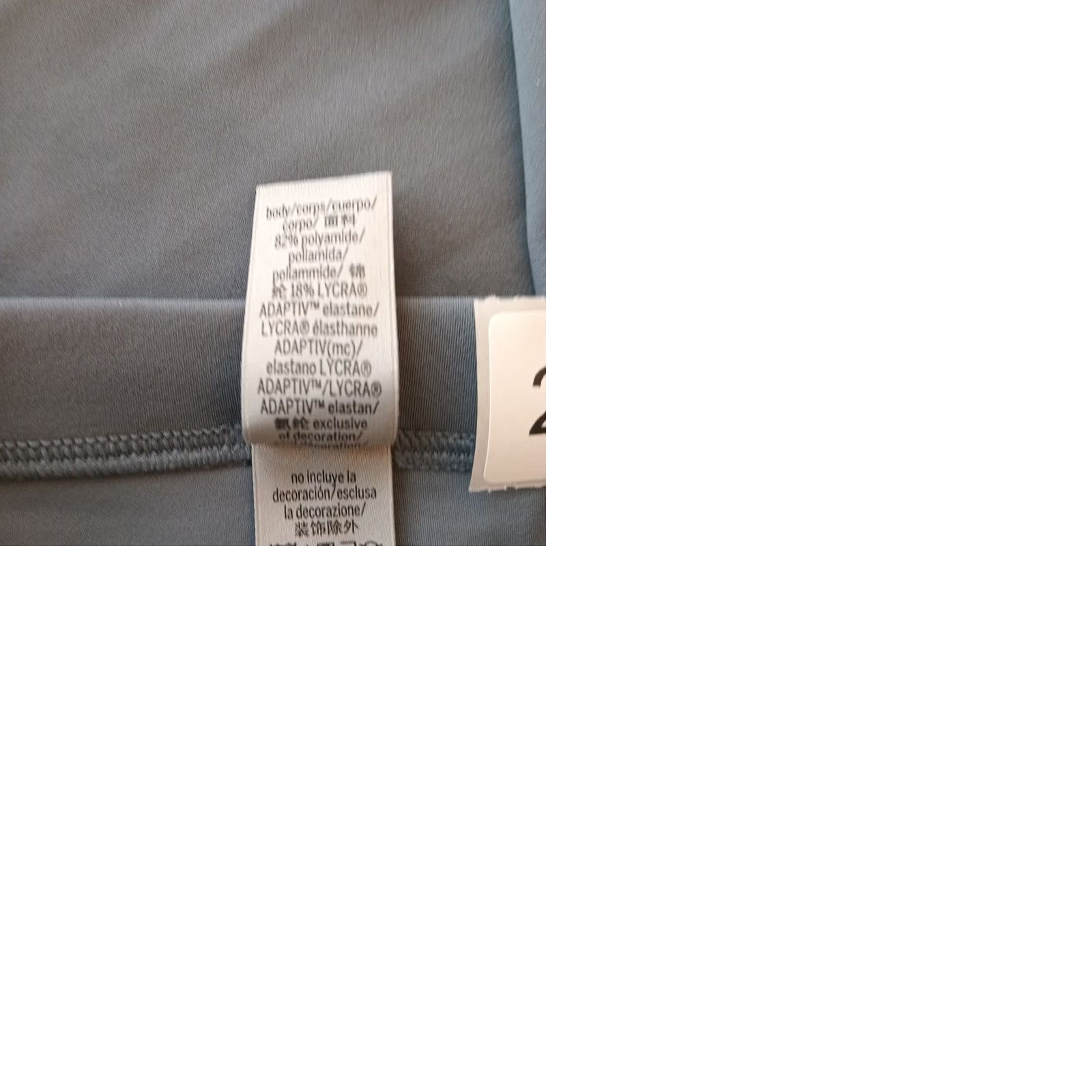 Victoria's Secret Victoria's Secret VSX Elevate Pants Womens XL Gray High Waist Wide-Leg Ankle Stretch Elastic Front Flat 31in Inseam Regular Rise Size 40" / US 18 - 9 Thumbnail
